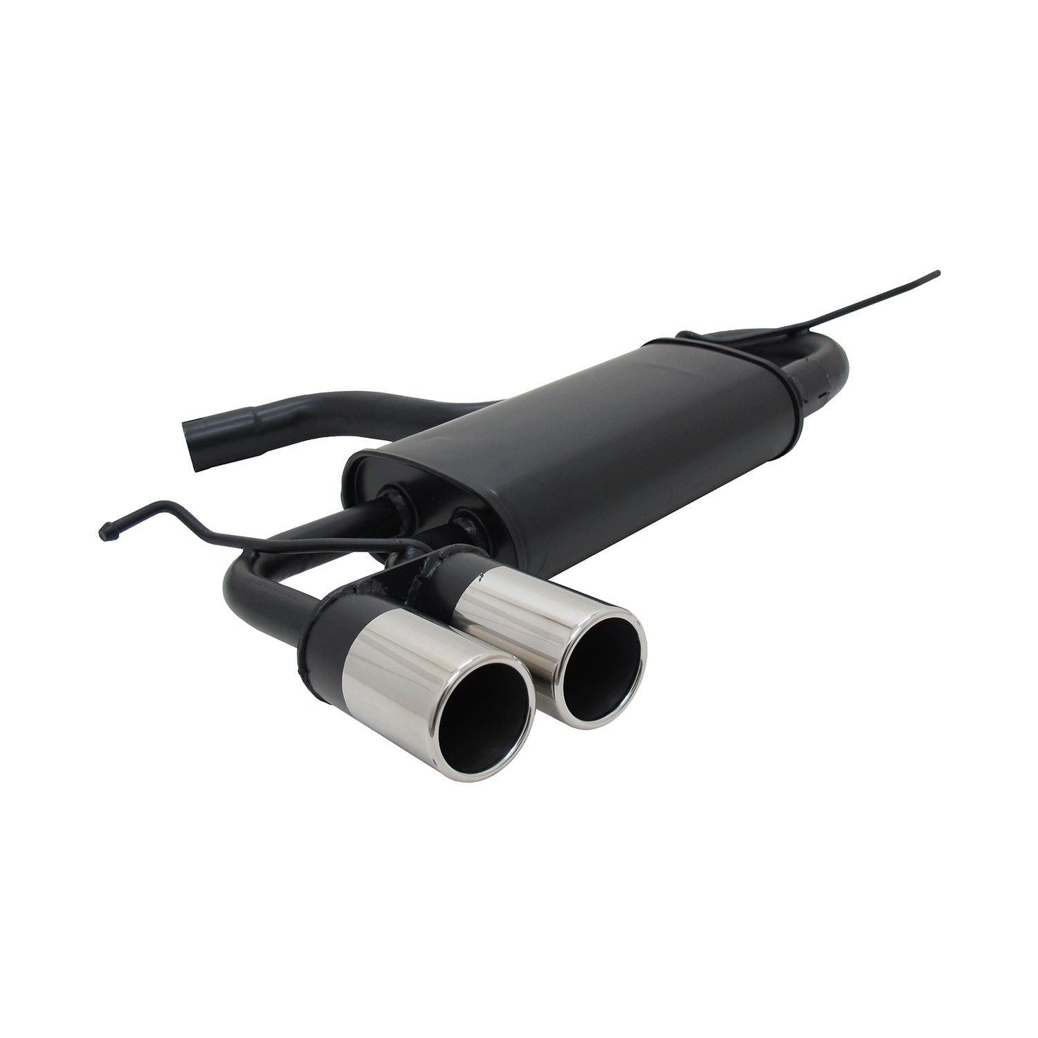 OMAC Auspuff-Flexrohr Novus Sportauspuff 2.0TSI für Audi A3 8P / VW Golf 5 GTi Scirocco ABE, (1-tlg), Leicht austauschbar - Einzelausstieg