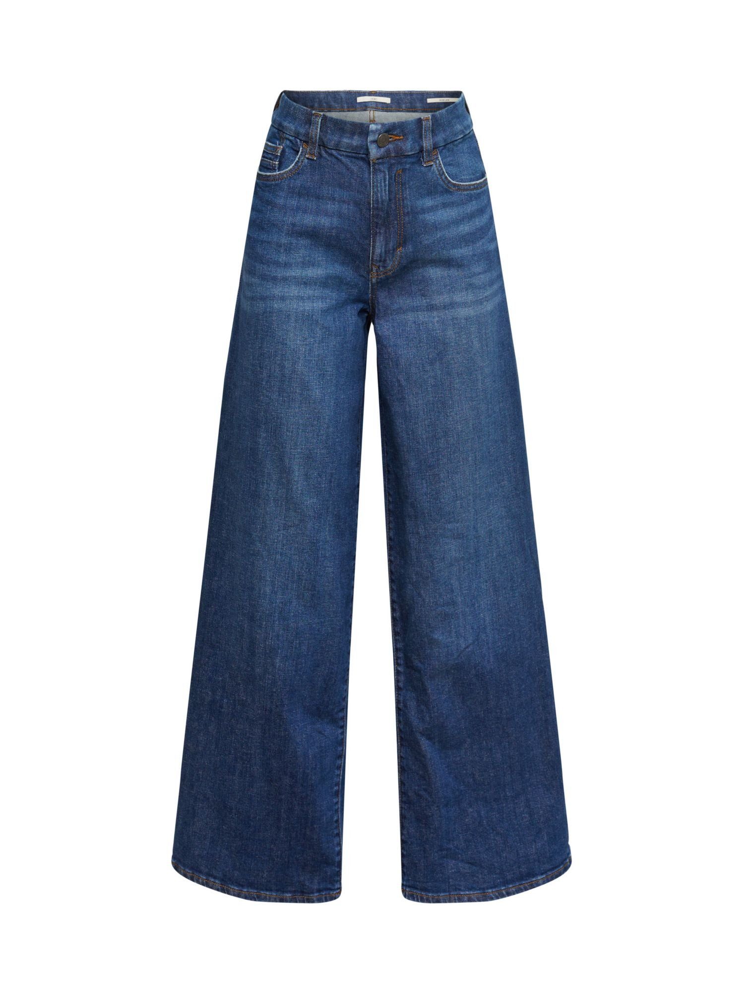 edc by Esprit Straight-Jeans Jeans mit weitem Bein