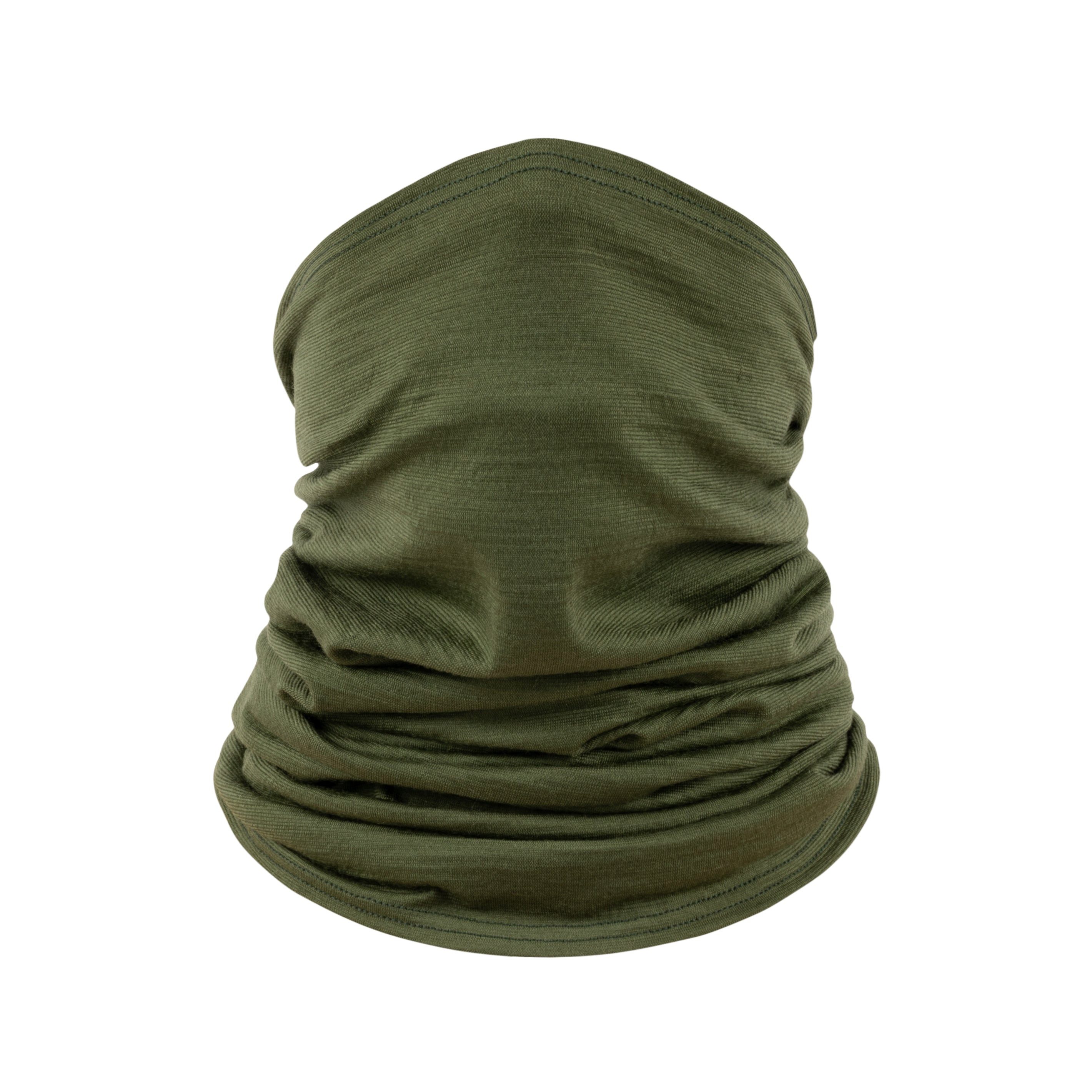 Tom Fyfe Schal TOM FYFE Merino Schlauchschal Unisex Waldgruen / One Size