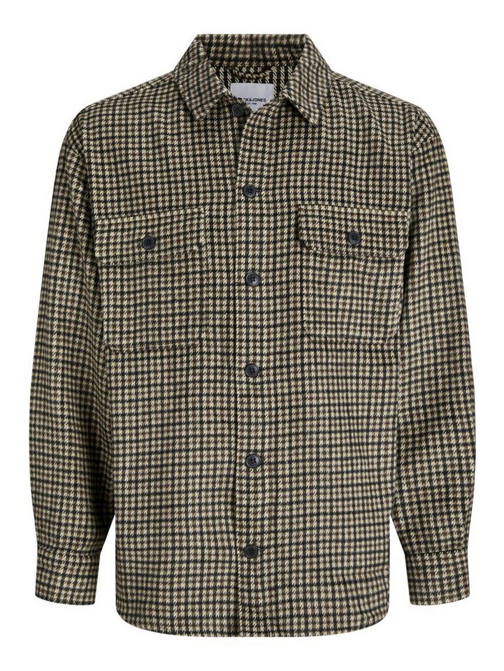 Jack & Jones Langarmhemd JJEBRADLEY OLLIE OVERSHIRT (1-tlg)