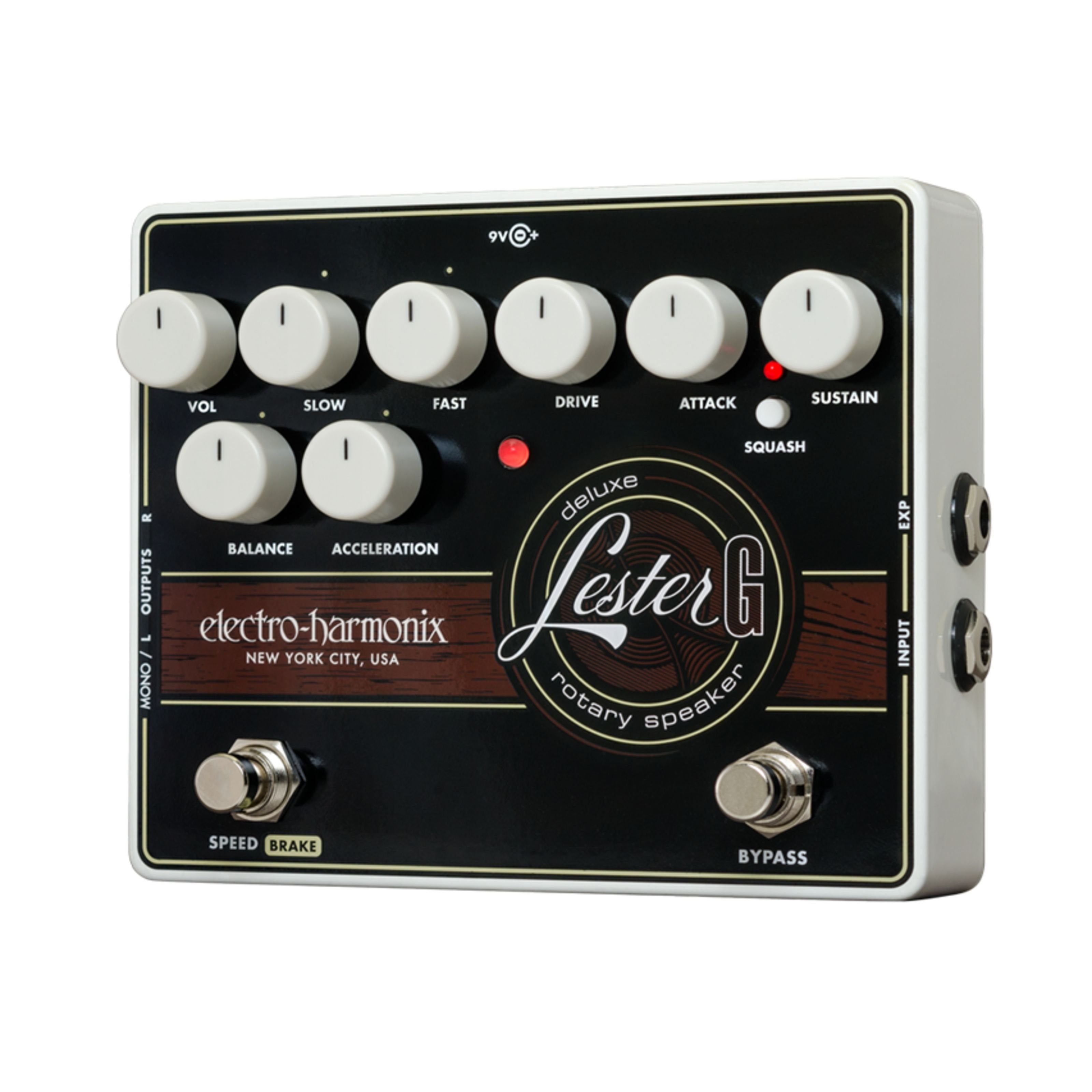 Electro Harmonix Musikinstrumentenpedal, (Effekte, Tremolo/Vibrato/Rotary), Lester G Deluxe Rotary Speaker - Effektgrät für Gitarren