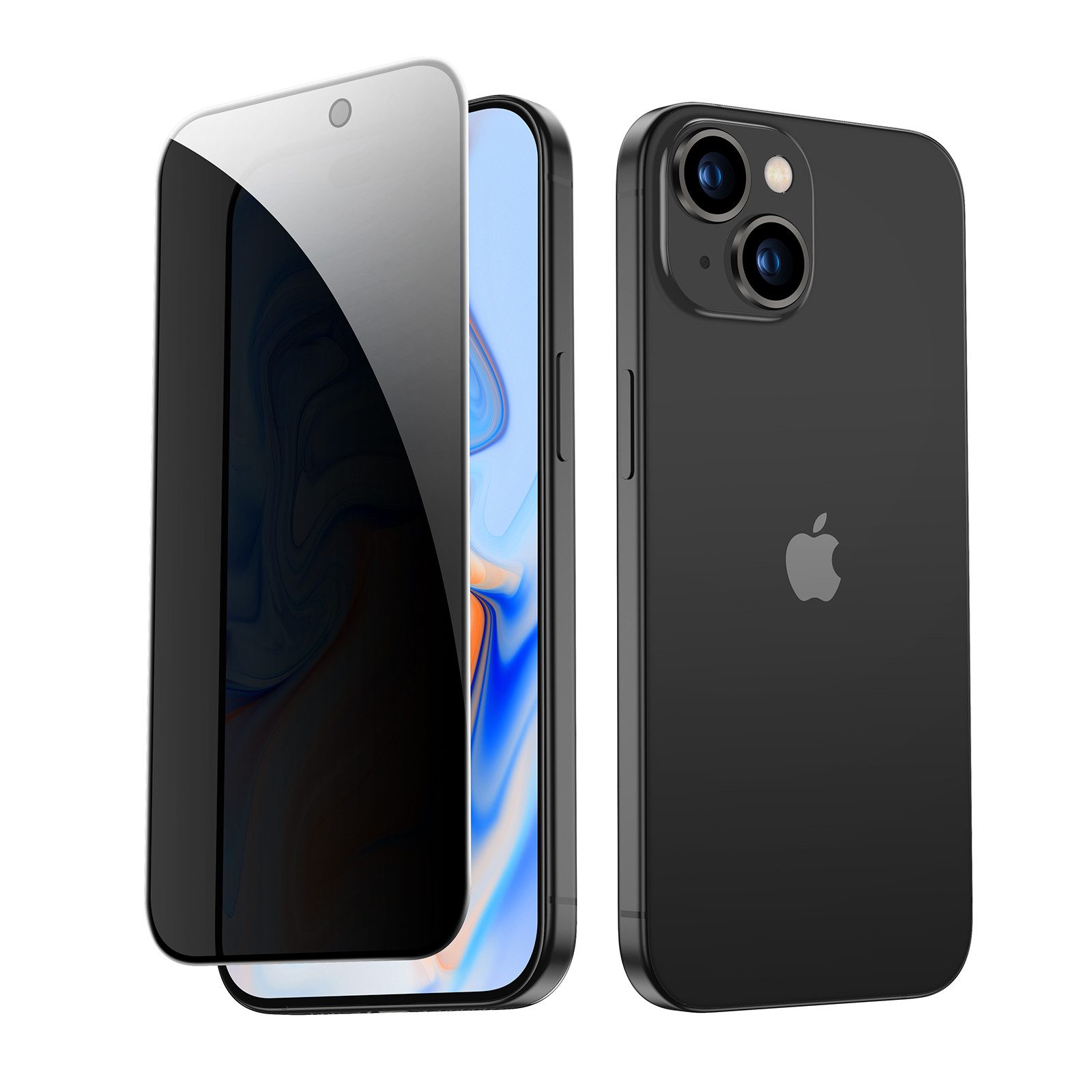 Displayschutzglas Tempered-Glass Privacy Displayschutz
