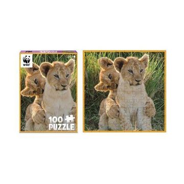 BrainBox Puzzle Ambassador - Löwenjungen 100 Teile, 100 Puzzleteile