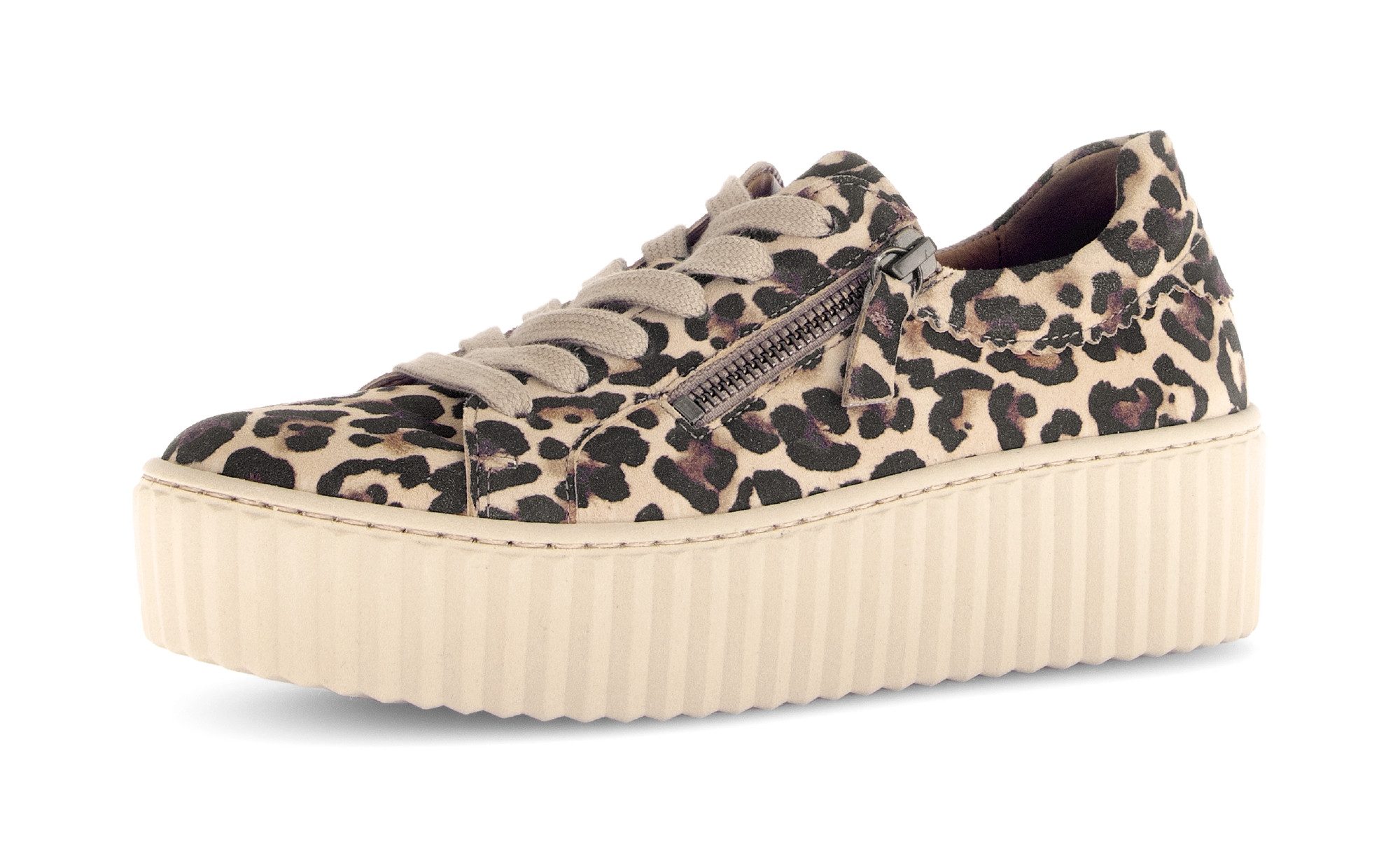 Gabor Plateausneaker, Freizeitschuh, Halbschuh, Schnürschuh im trendigen Le günstig online kaufen