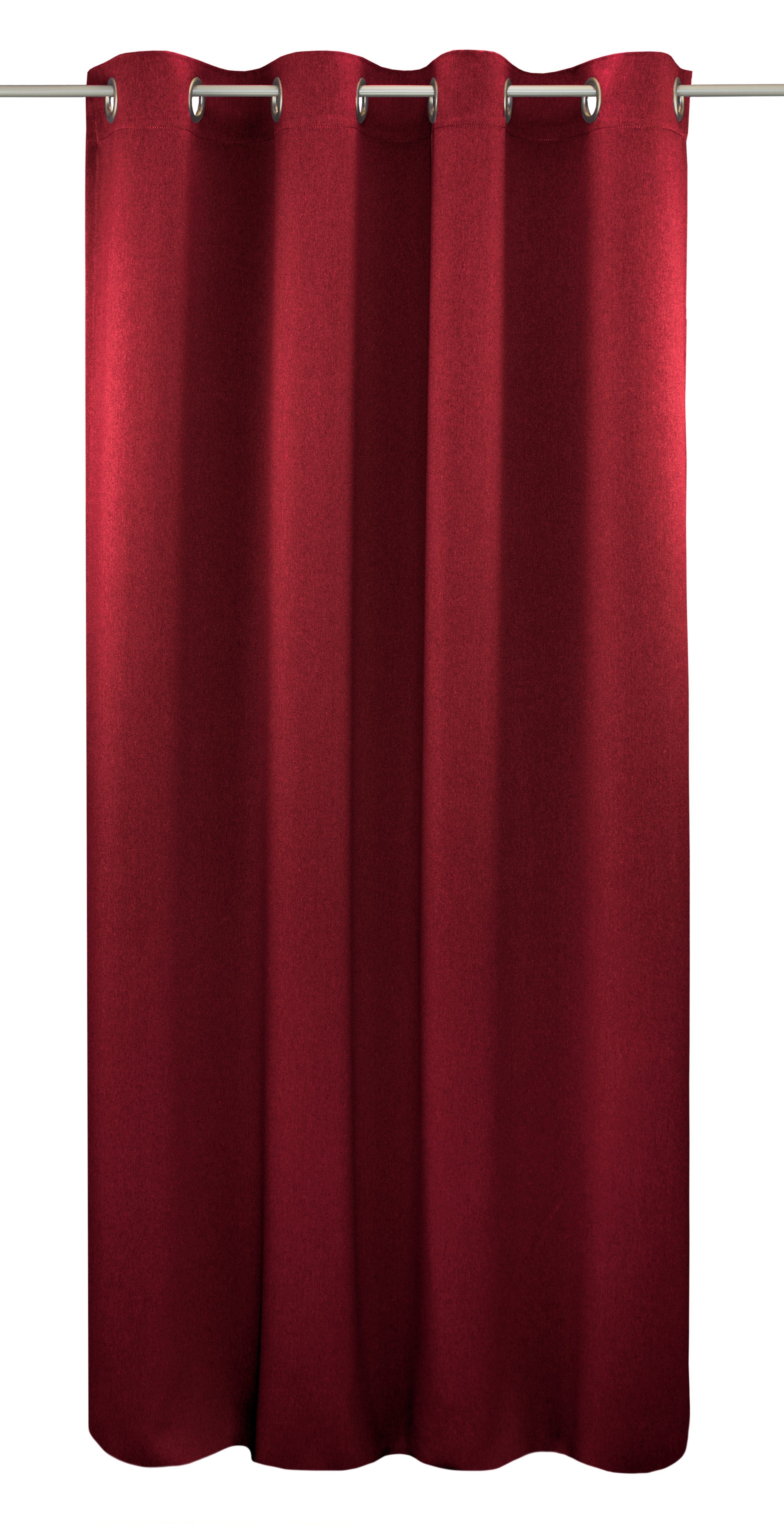 Vorhang (1 St), verdunkelnd, Ben1, Stoff Eigenschaften Ösen VHG, mit energiesparenden