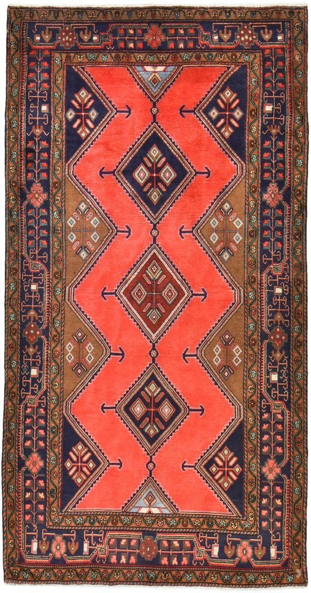 Nain Orientteppich Höhe: Orientteppich Trading, Koliai 148x281 / 12 Handgeknüpfter Läufer, mm Perserteppich rechteckig,