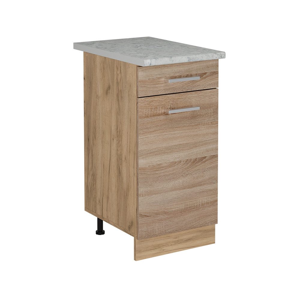 Vicco Unterschrank R-Line, Sonoma/Goldkraft Eiche, 40 günstig online kaufen