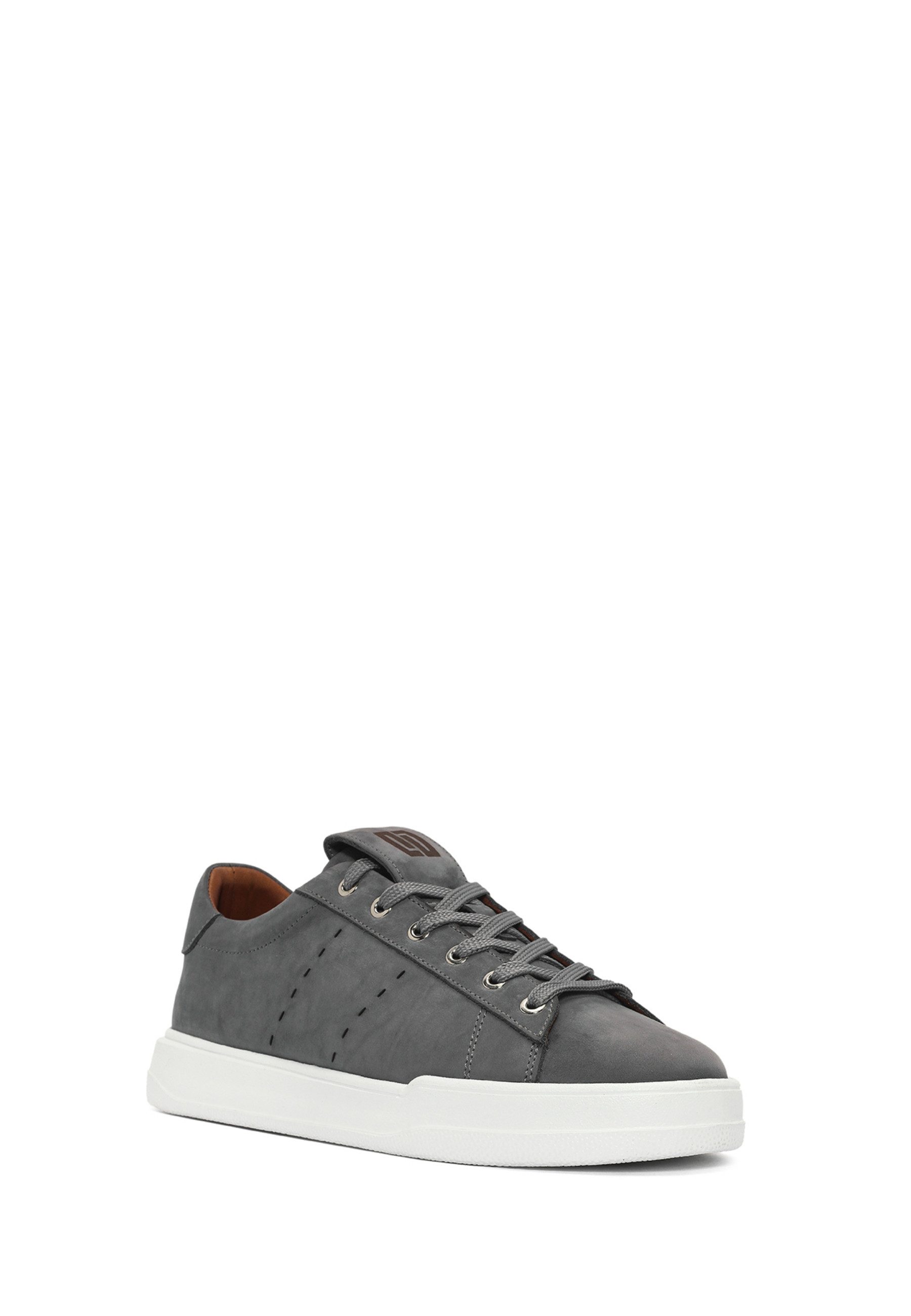 Derimod Sneaker aus Wildleder Sneaker Schnürsenkel, Lederfutter, EVA Sohle