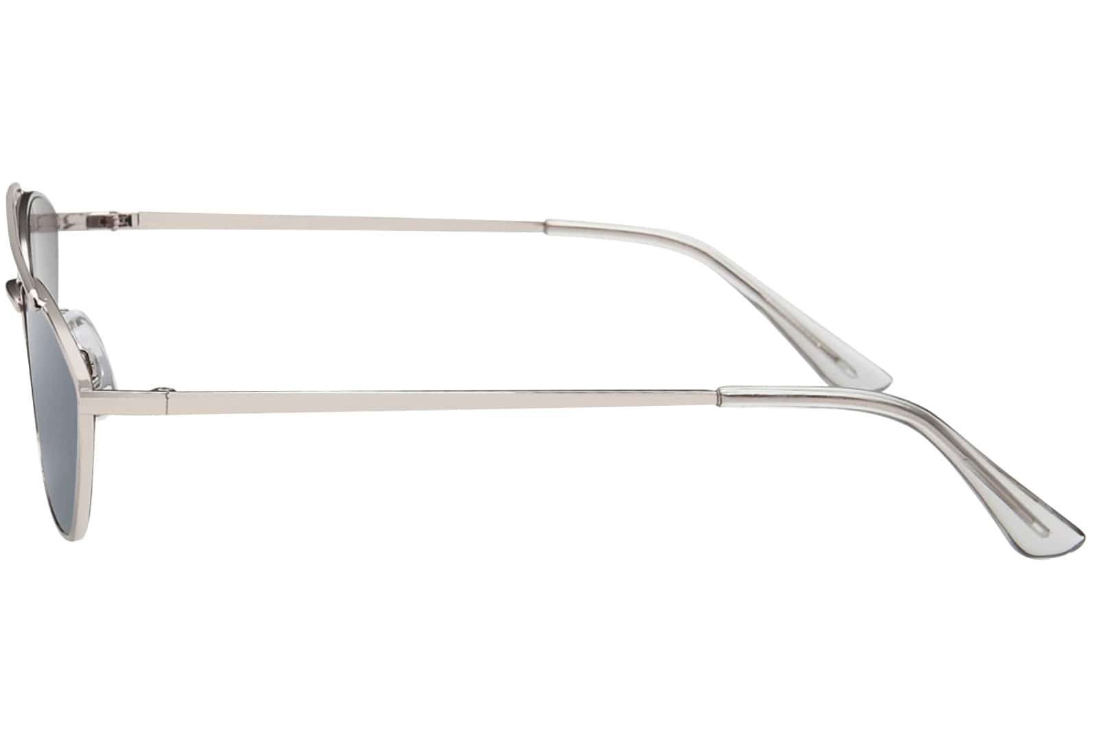 BEZLIT Eyewear Sonnenbrille Rundglas Designer Damen Sonnenbrille (1-St) mit schwarzen, rosa-grün, silber-verspiegelt und silber-hellblau