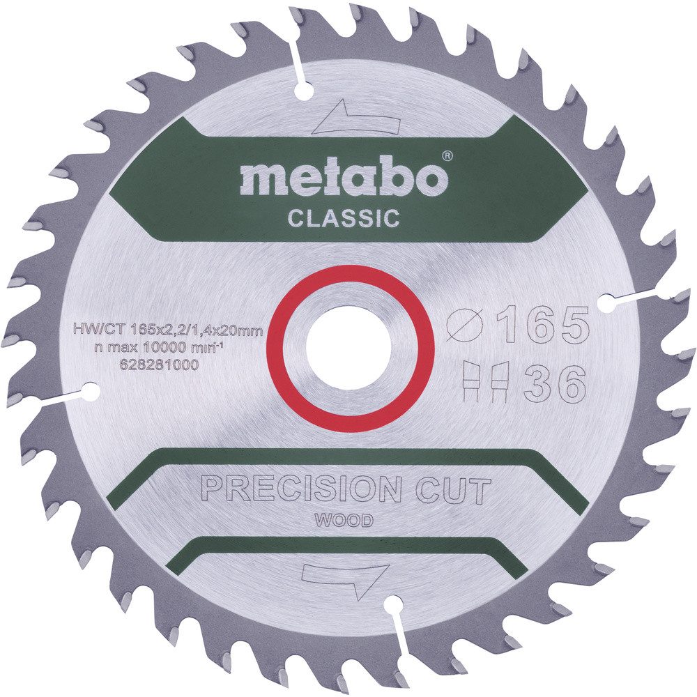metabo Kreissägeblatt Metabo PRECISION CUT WOOD günstig online kaufen