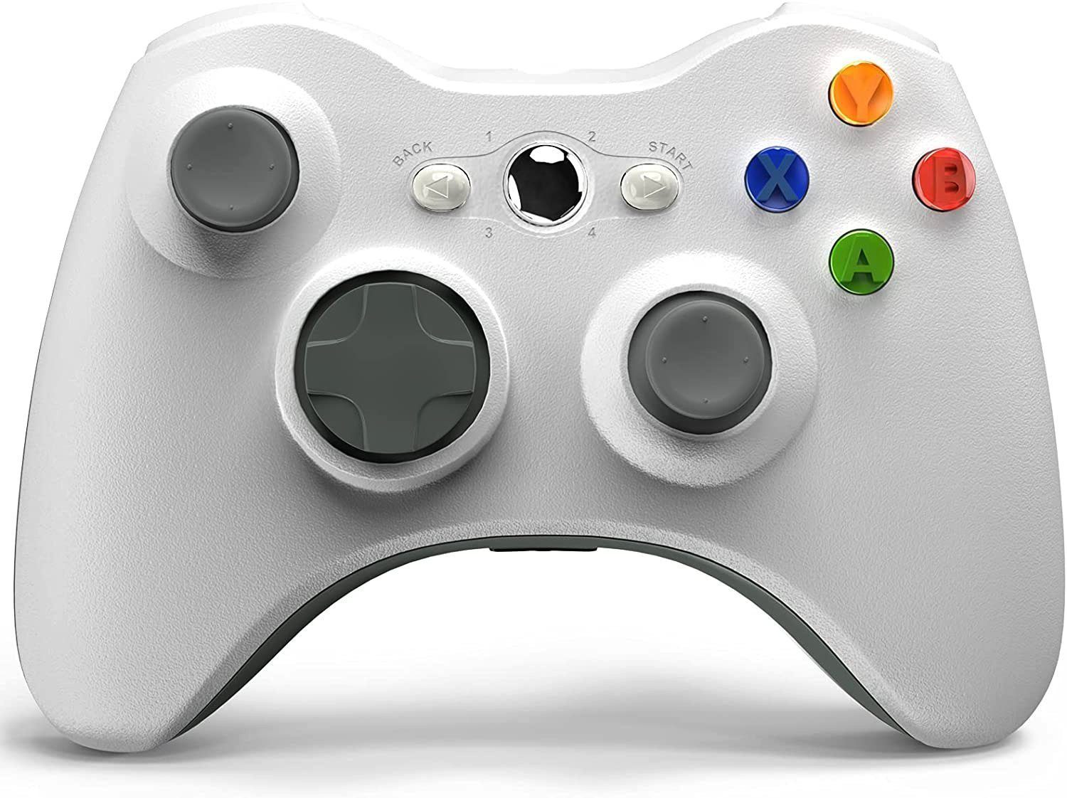 Vaxiuja »Gamecontroller Wireless Controller kompatibel mit Xbox 360,  Astarry 2,4 GHz Gamecontroller Joystick kompatibel mit Xbox und Slim 360 PC  Windows 7, 8, 10 (schwarz)« Gamepad online kaufen | OTTO