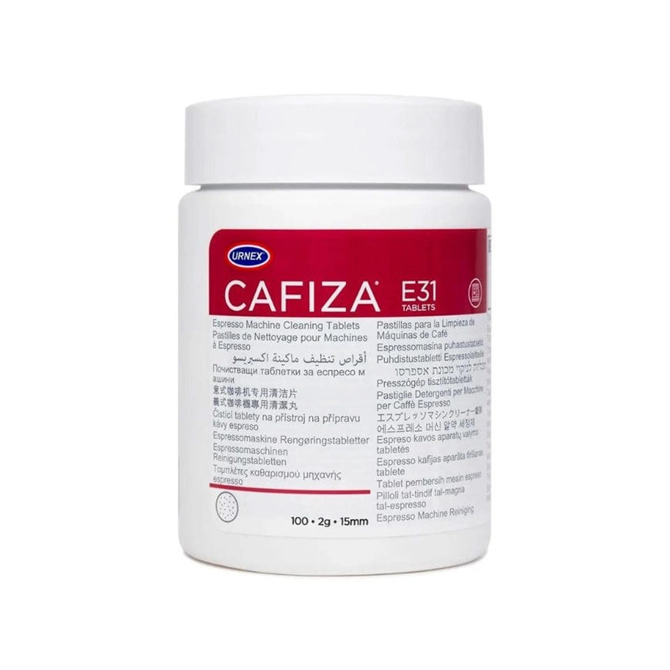 Urnex URNEX Cafiza E31 – Reinigungstabletten für Kaffeemaschinen 200 g Reinigungstabletten (1-St)