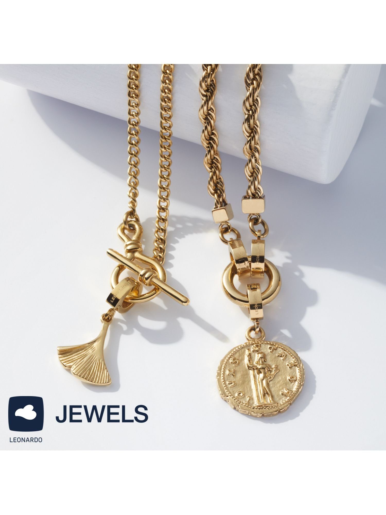 LEONARDO Edelstahlkette 21802...