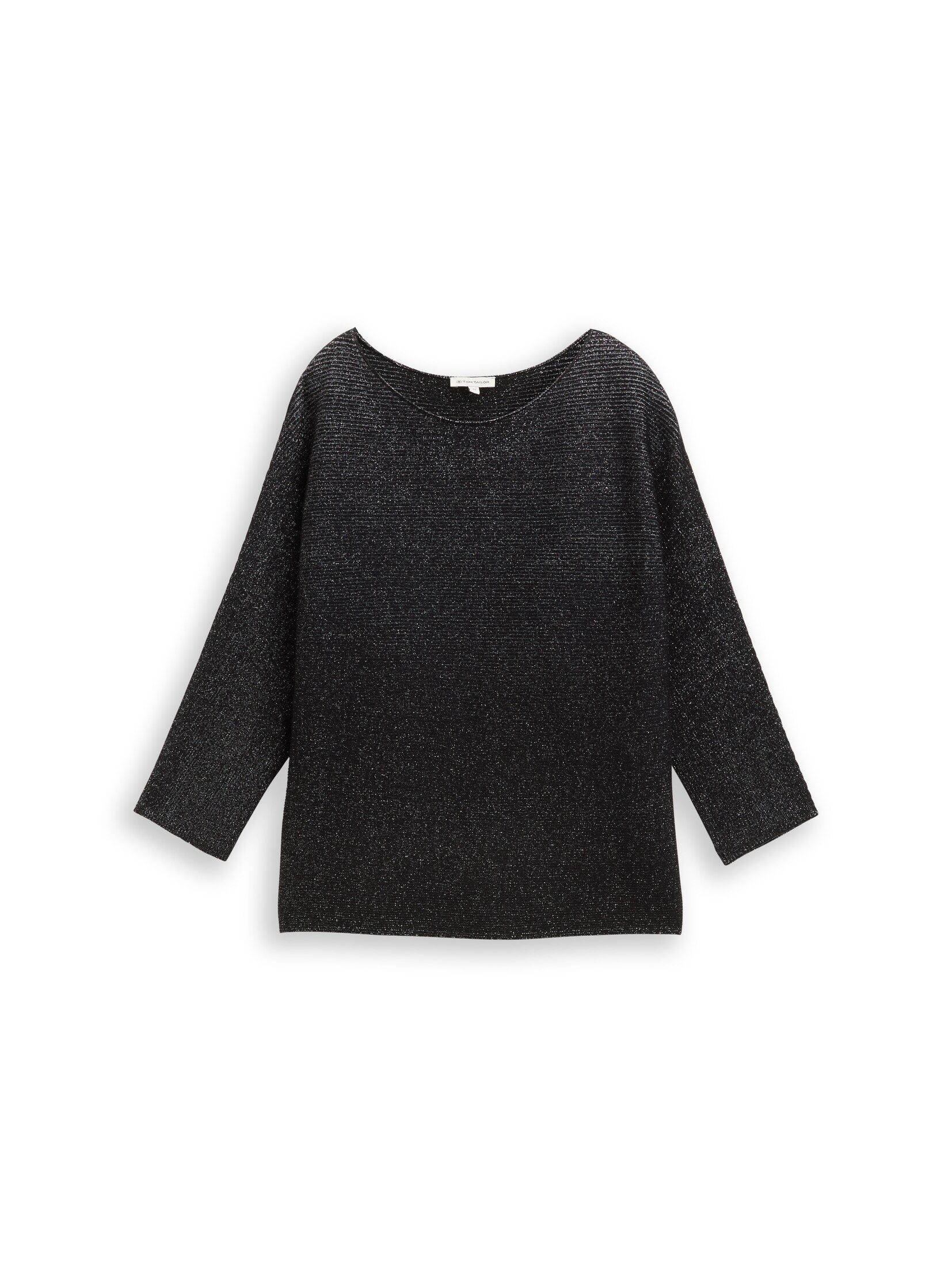 TOM TAILOR Strickpullover Pullover & Strickjacken Loose Fit Strickpullover mit Glitzer-Effekt