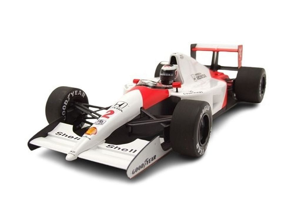 Minichamps Modellauto McLaren MP4/6 #2 Formel 1 1991 weiß rot Gerhard Berger, Maßstab 1:18