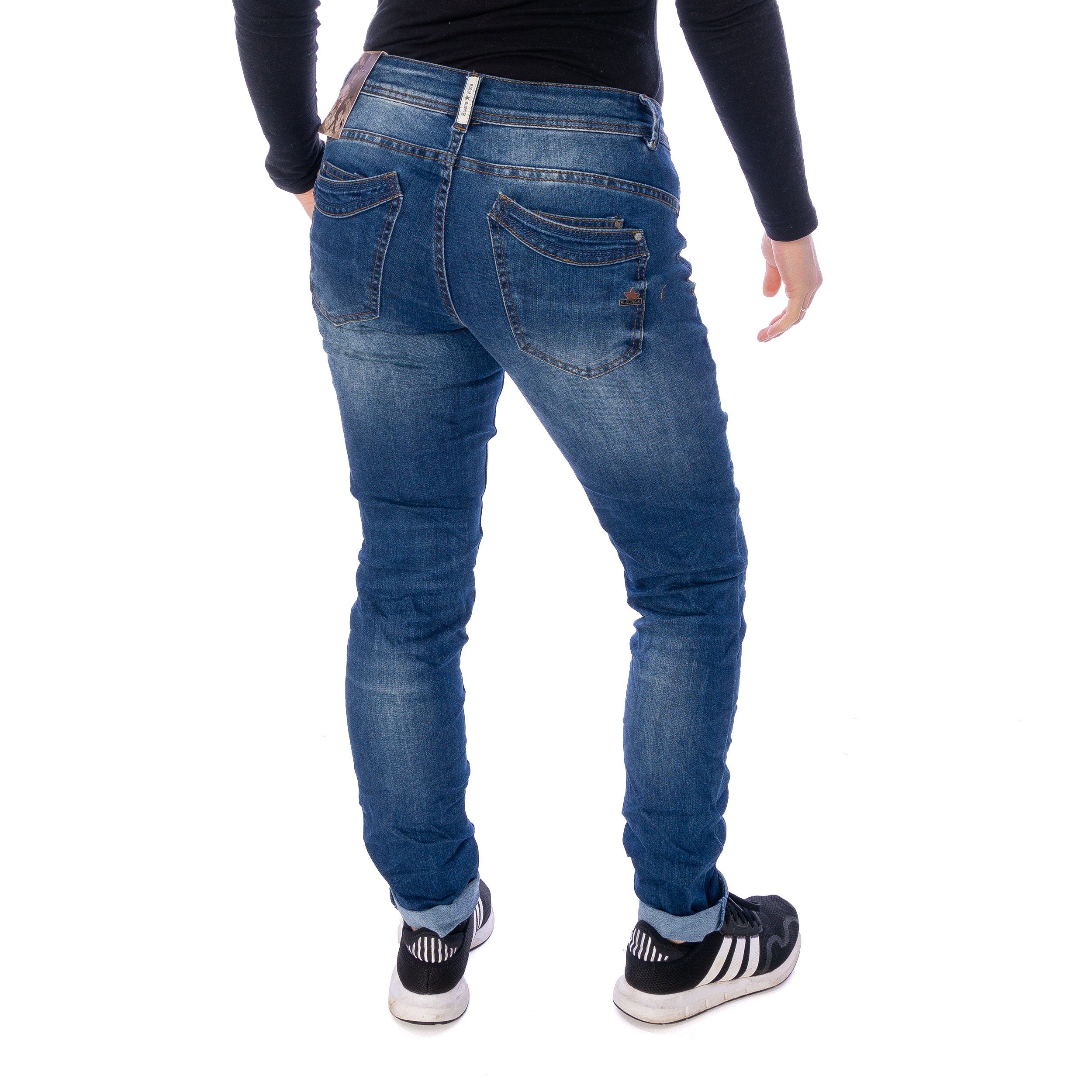 Buena Vista Slim-fit-Jeans Hose stretch Malibu Vista Buena denim