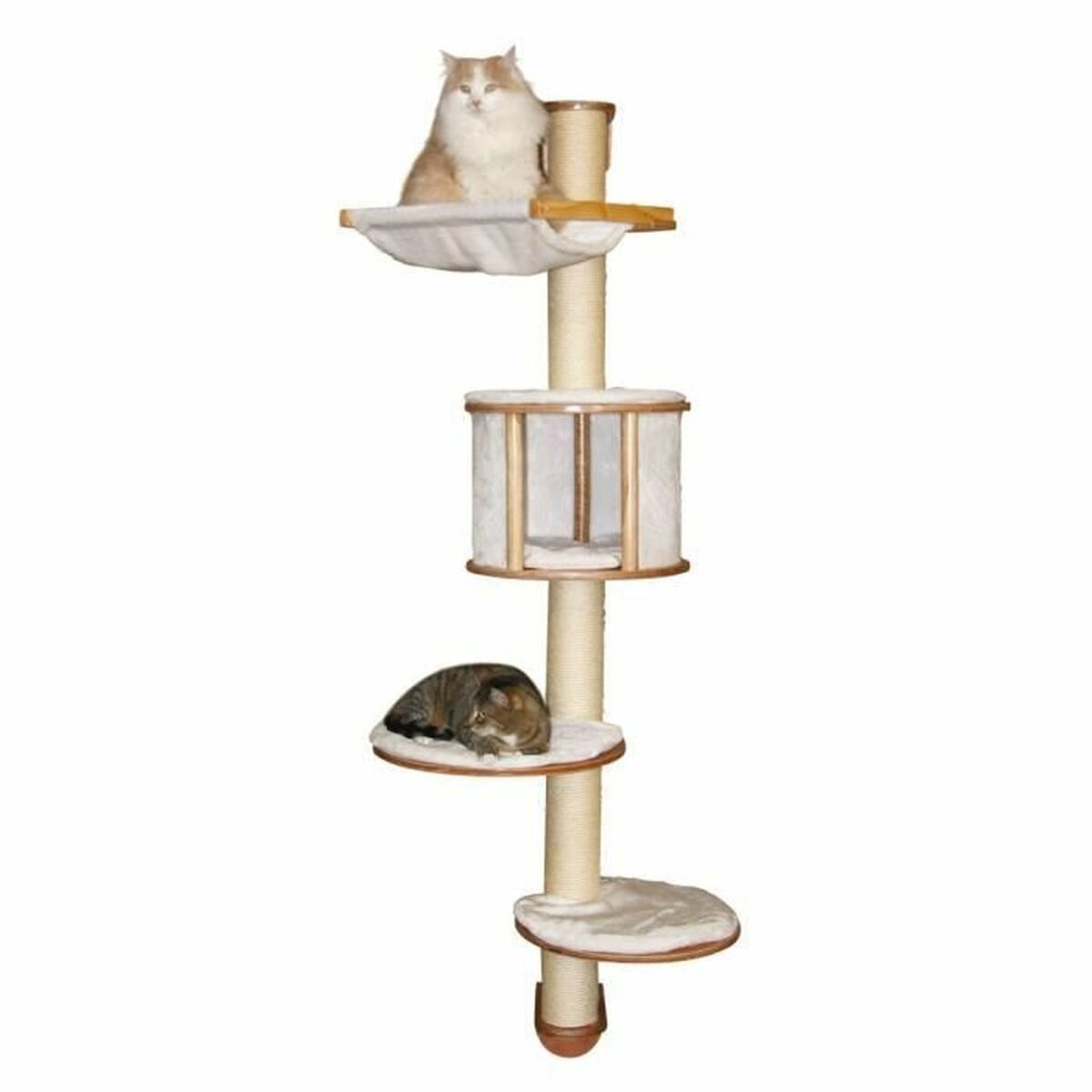 Kratzbaum Kratzbaum für Katzen Kerbl Weiß 168 cm