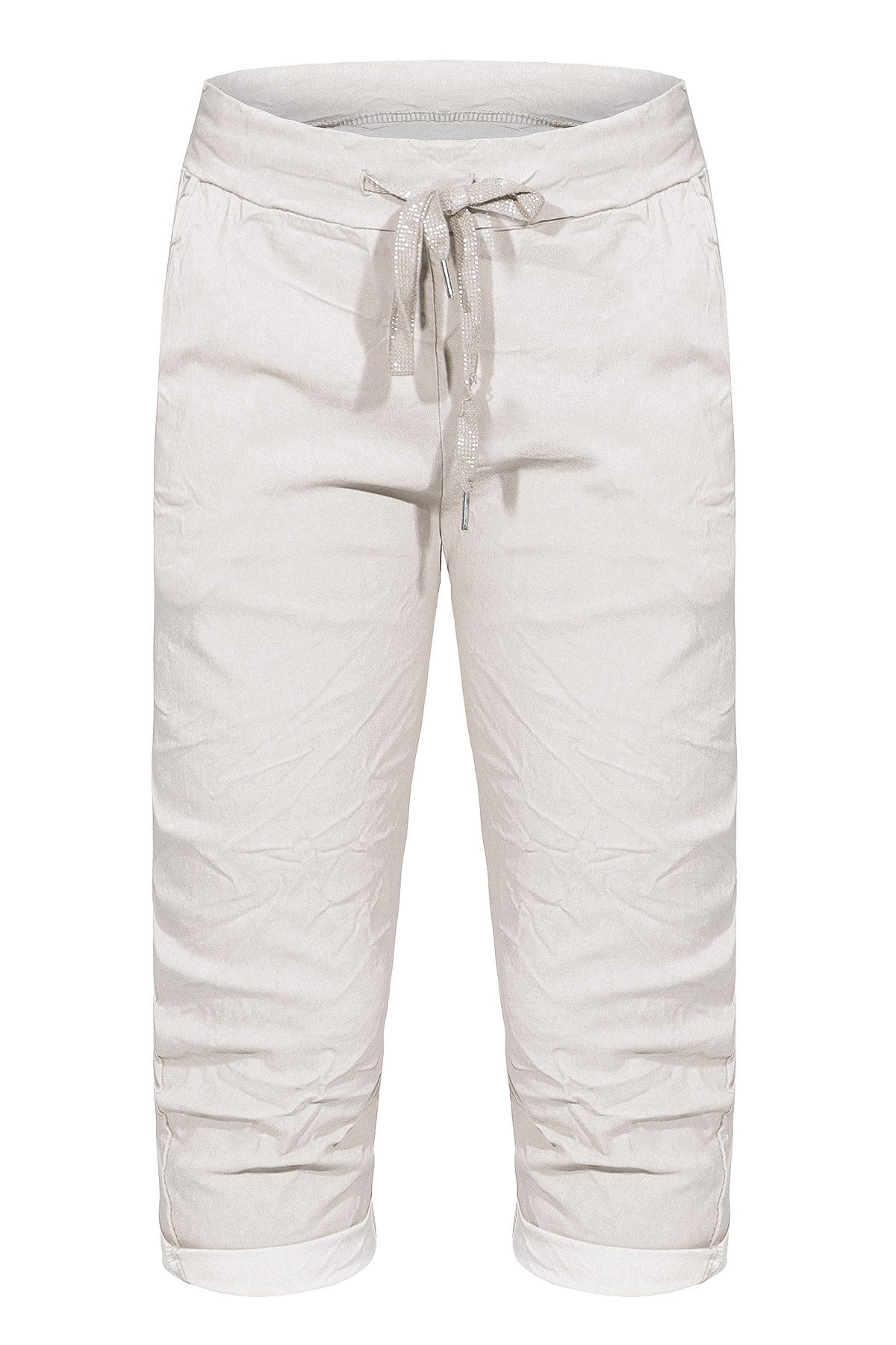 OriginalYou 7/8-Hose Damen Sommerhose Caprihose Kurze Hose Stretch-Bermuda günstig online kaufen