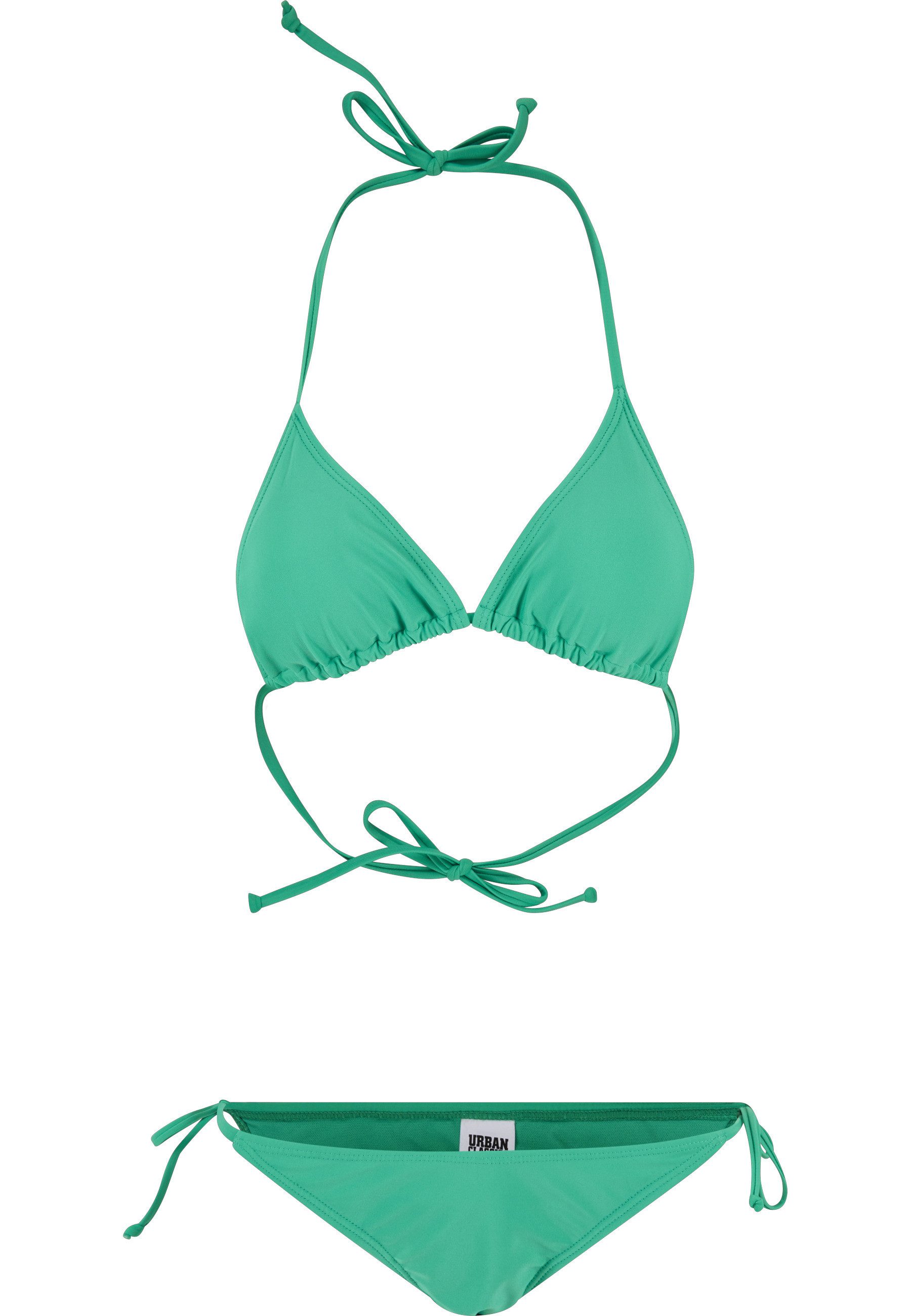 URBAN CLASSICS Bügel-Bikini Urban Classics Damen Ladies Recycled Triangle Bikini