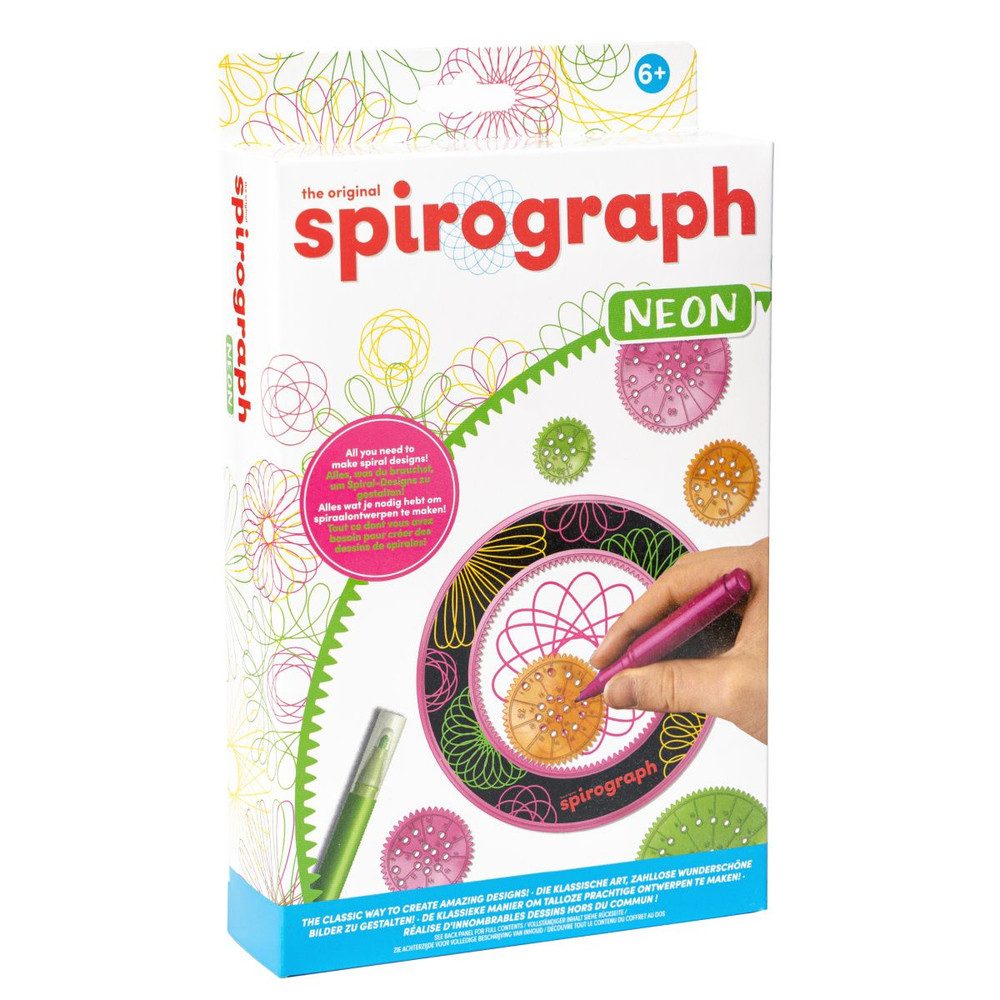 BOTI Mandala Spirograph - Neon