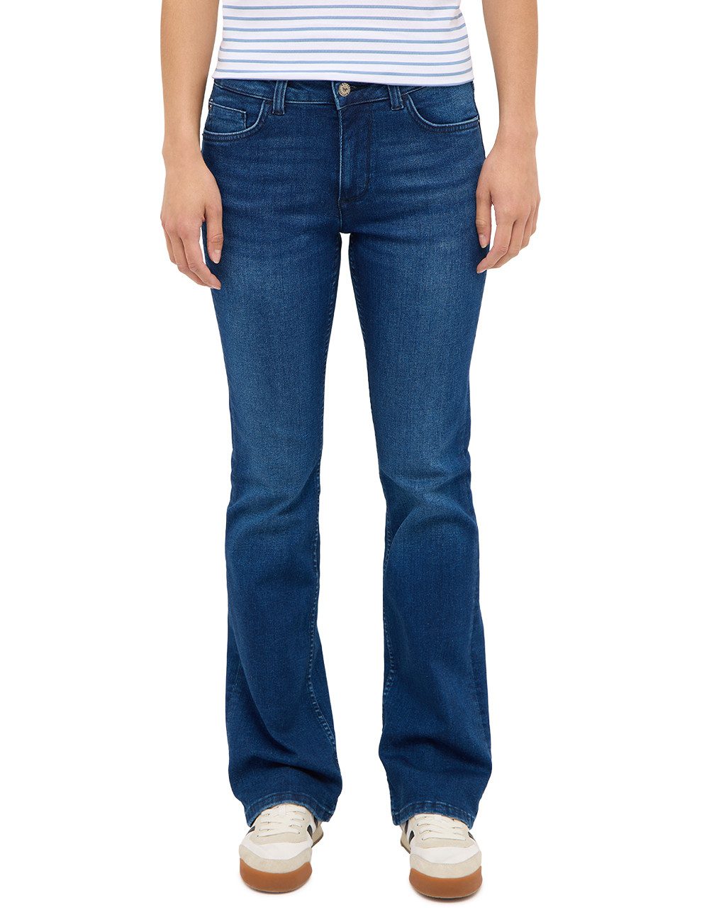 Slim-fit-Jeans Damen Style Shelby Slim Boot