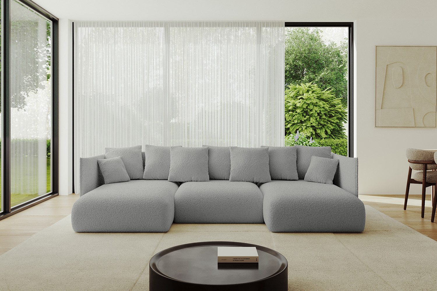 ALTDECOR Wohnlandschaft ONESK-U, Couch mit Schlaffunktion, günstig online kaufen