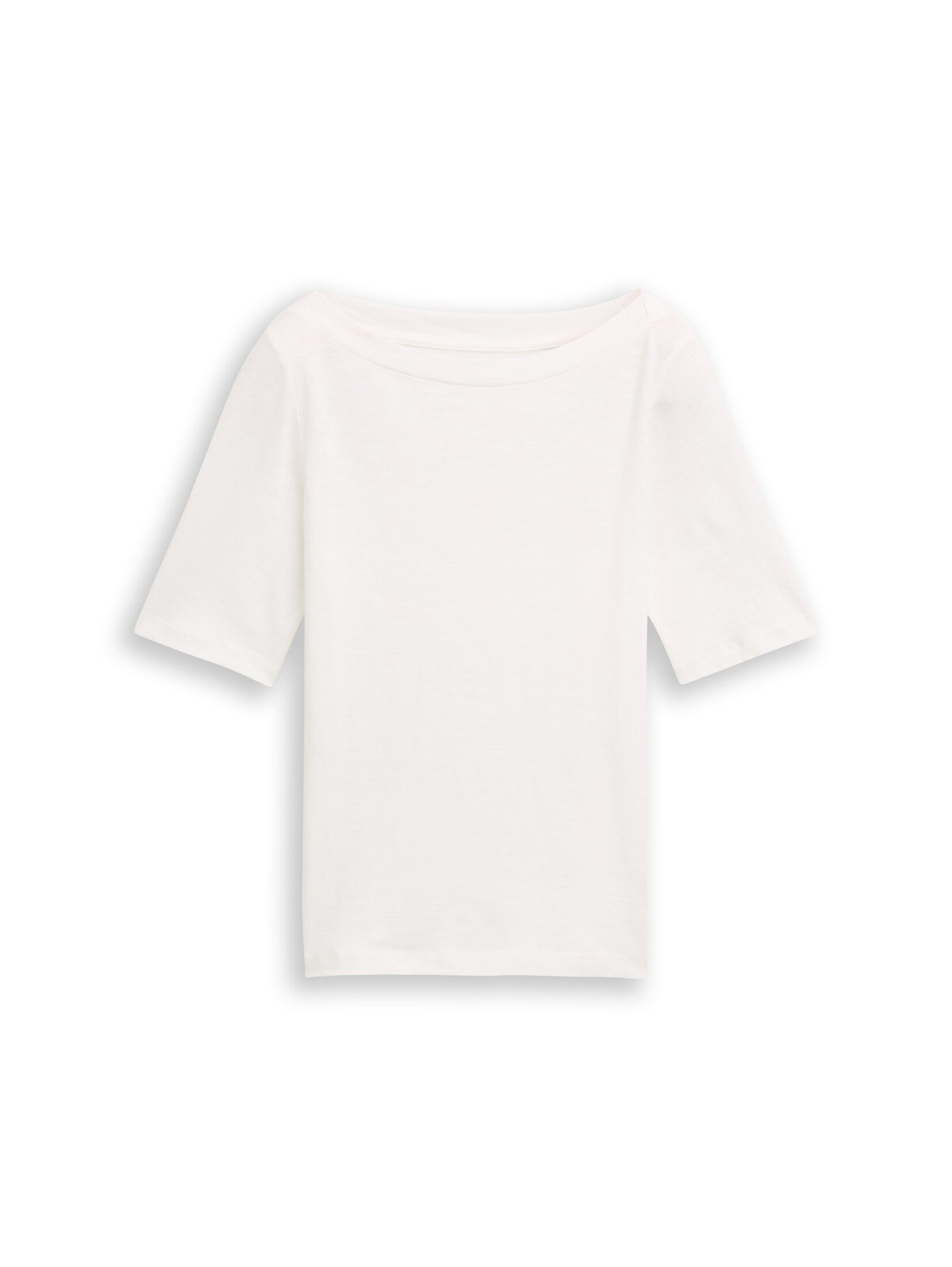 TOM TAILOR T-Shirt T-Shirt T-Shirt mit U-Boot-Ausschnitt günstig online kaufen