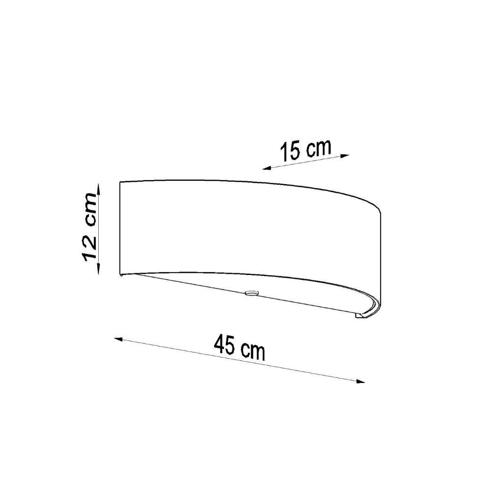 Wandlicht in Sole enthalten: Angabe, 2-flammig, Wandleuchte Leuchtmittel Wandleuchte, Nein, keine famlights Wandlampe, warmweiss, Wandleuchte, E27 Schwarz