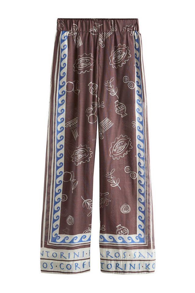 Next Palazzohose Leichte Schlupf-Hose mit weitem Beinschnitt (1-tlg)