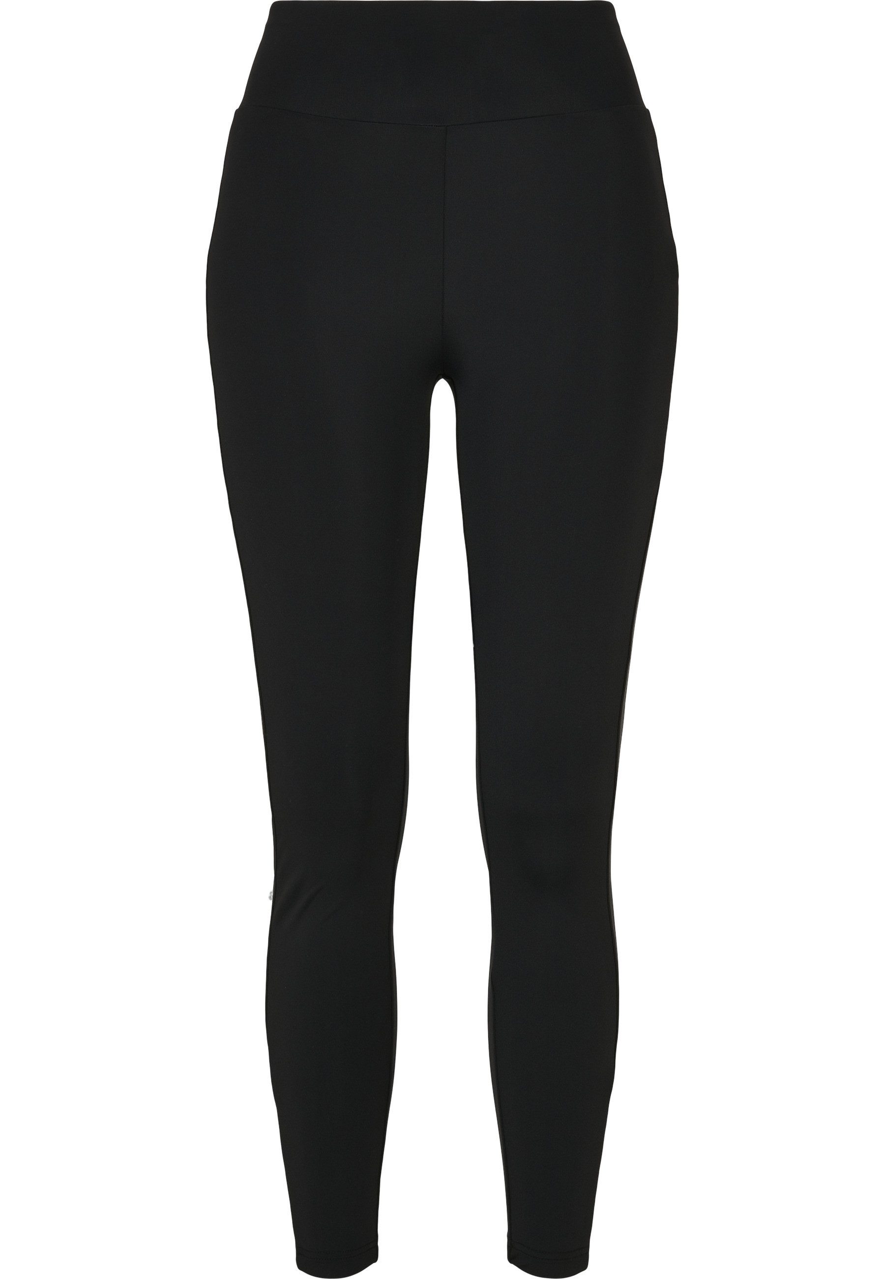 URBAN CLASSICS Leggings Urban Classics Damen Ladies Highwaist Shiny Stripe günstig online kaufen