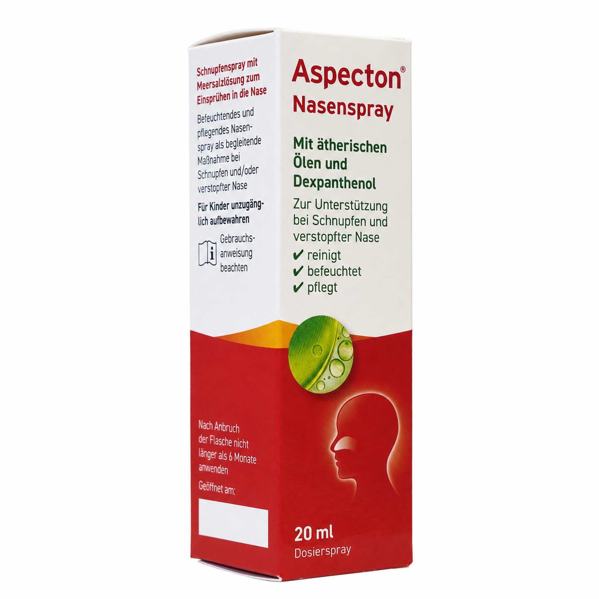 HERMES Arzneimittel GmbH Nasendusche ASPECTON Nasenspray entspricht 1,5% Kochsalz-Lsg. 20ml