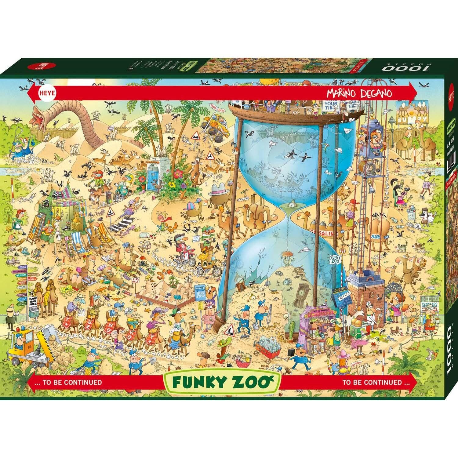 HEYE Puzzle Desert Habitat, 1000 Puzzleteile