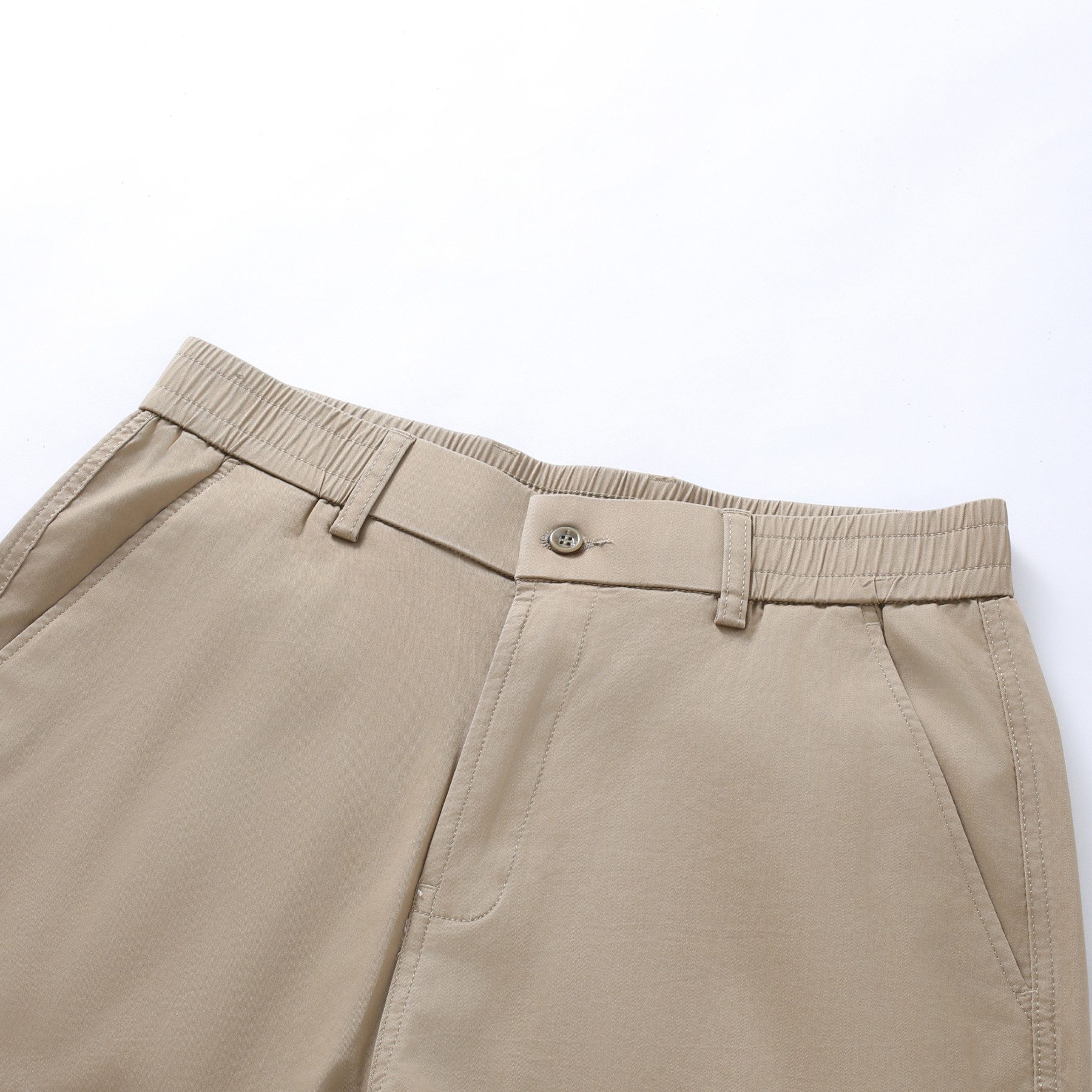 Allthemen Chinoshorts Herren Kurze Hose Leichte aus elastischer Baumwoll-Qualität
