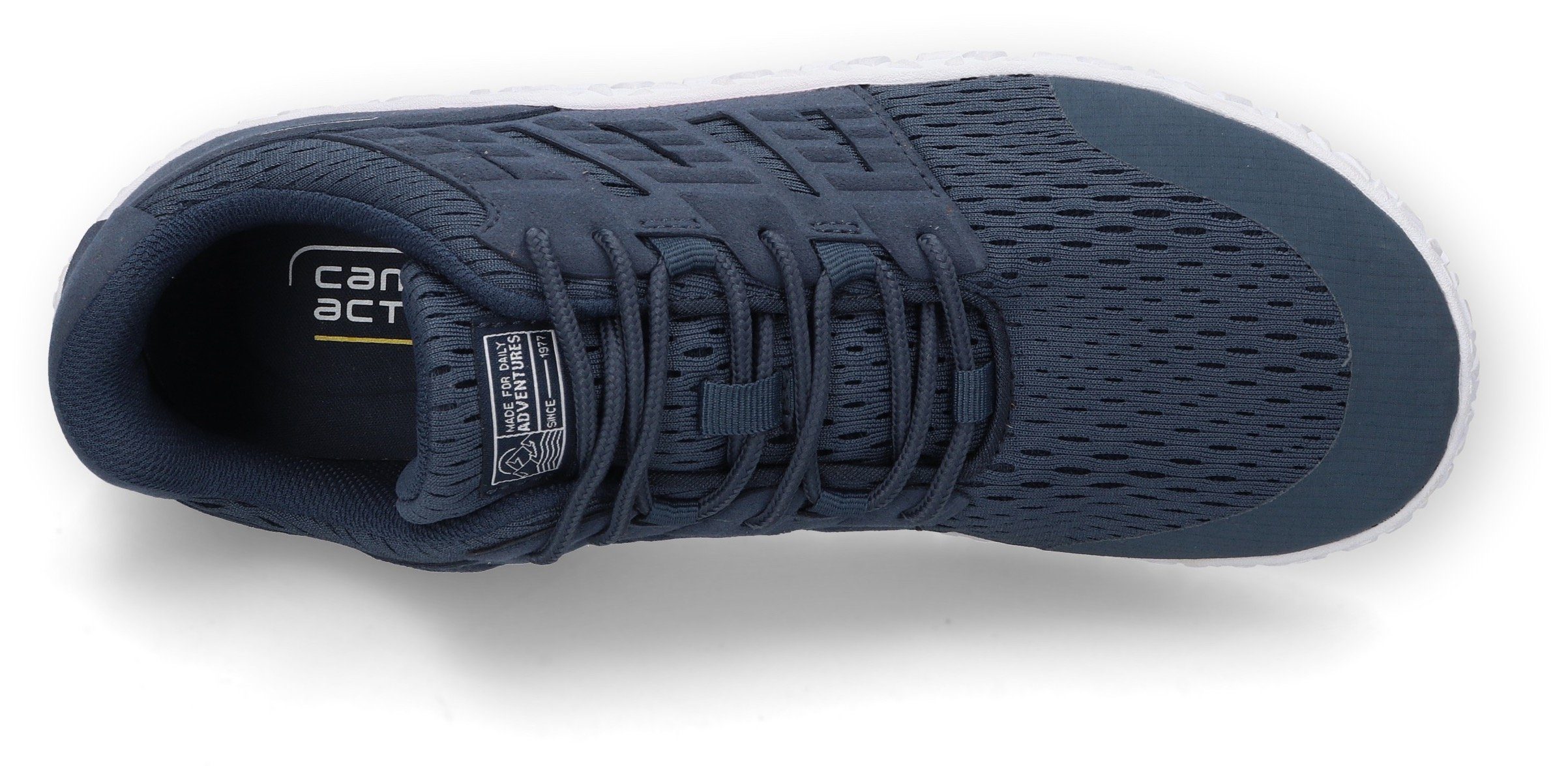 camel active Sneaker, Barfußschuh, Schnürschuh, Freizeitschuh im Materialmix