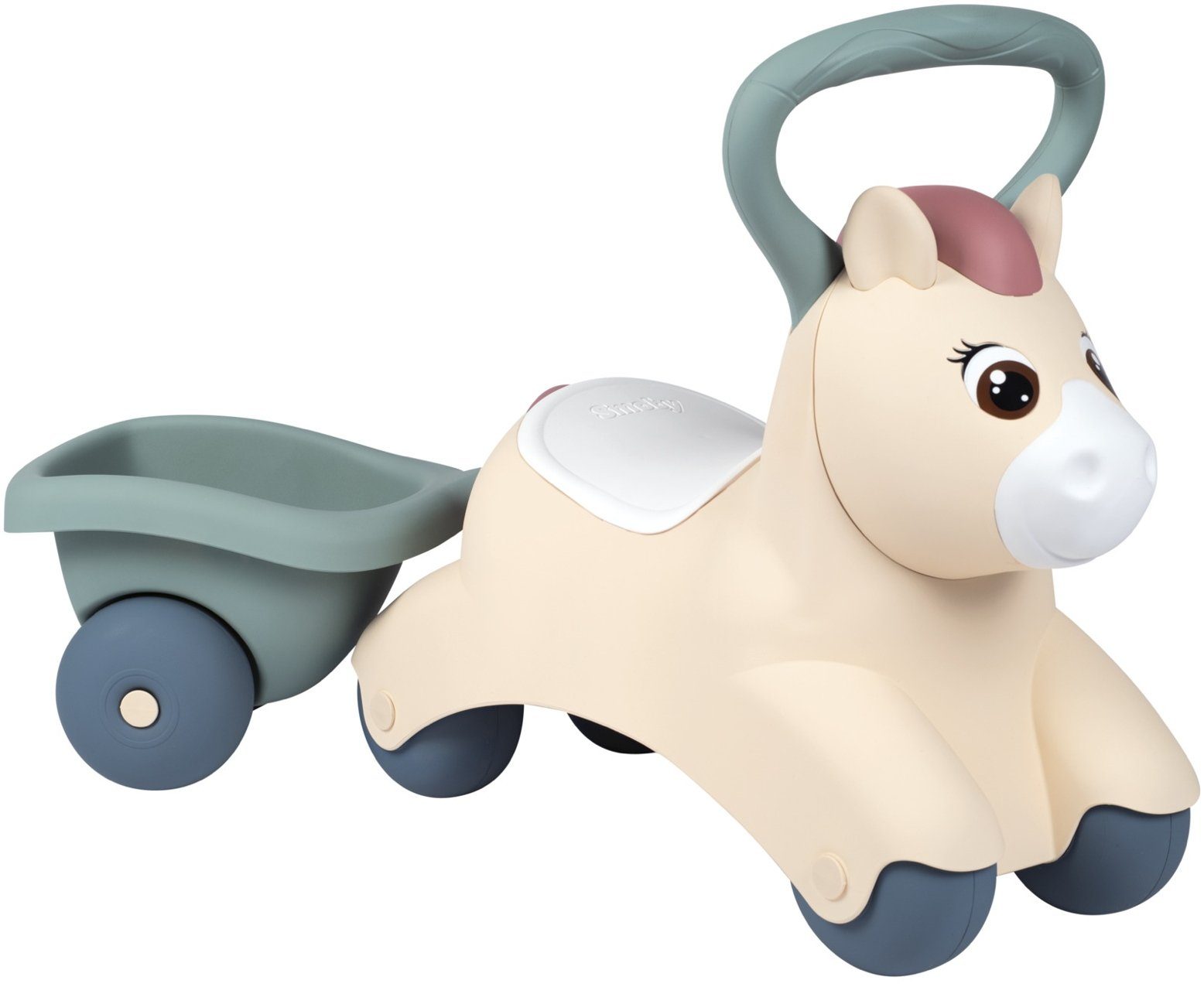 Smoby Rutscherauto Outdoor Spielzeug Rutscherfahrzeug Little Baby-Pony 7600 günstig online kaufen