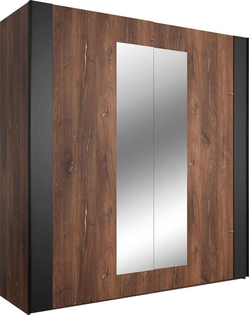 Helvetia Schwebetürenschrank Sigma mit Spiegelflächen auf beiden Türen