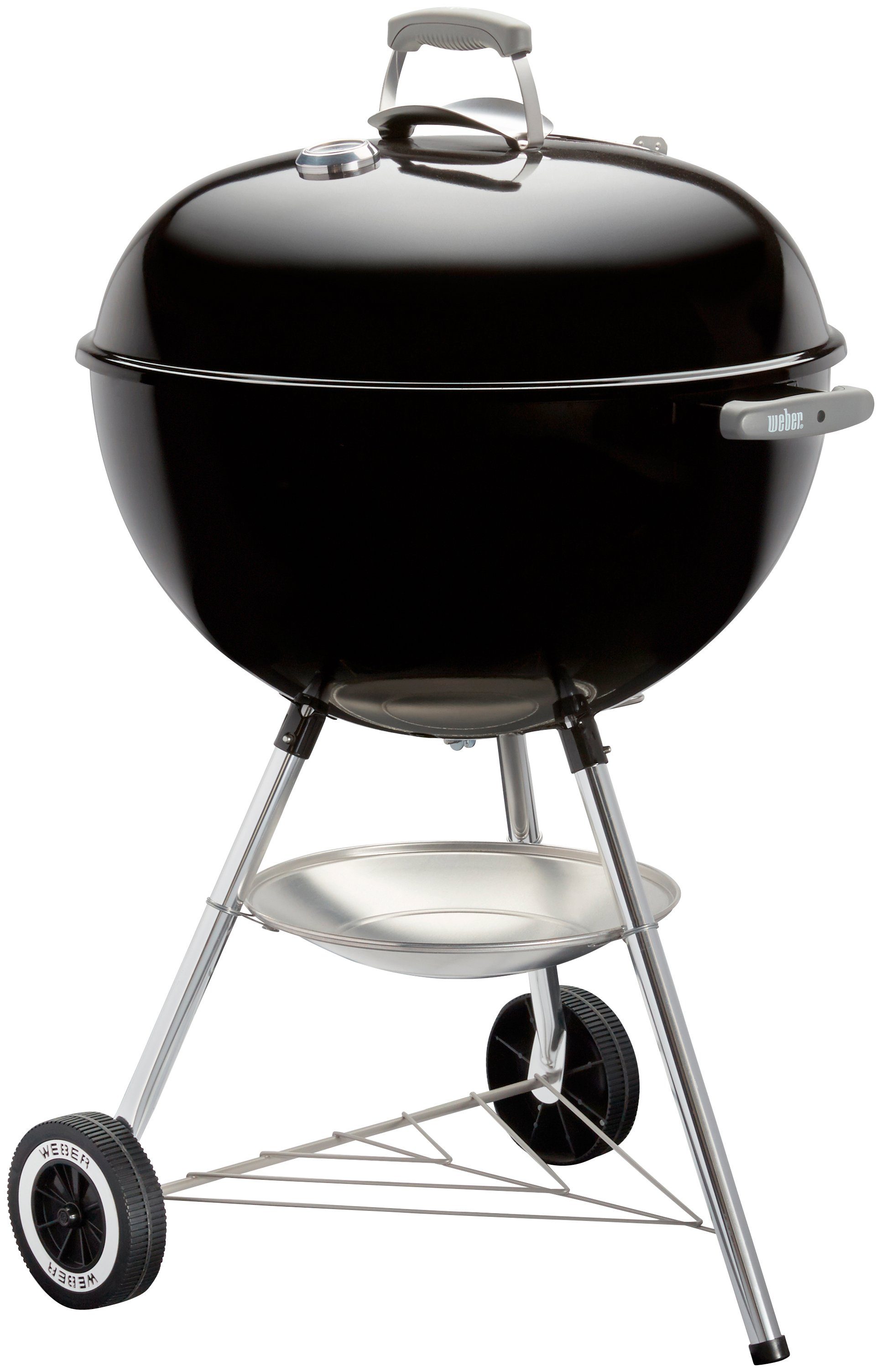 Weber Holzkohlegrill Classic Kettle, 57cm, Black, Kugelgrill