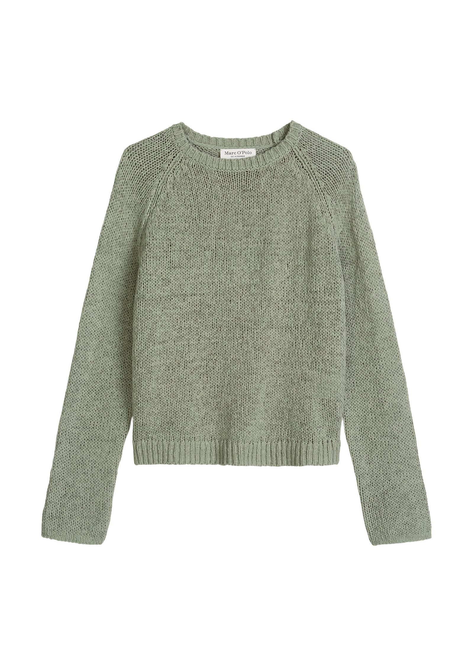 Strickpullover aus Bändchengarn