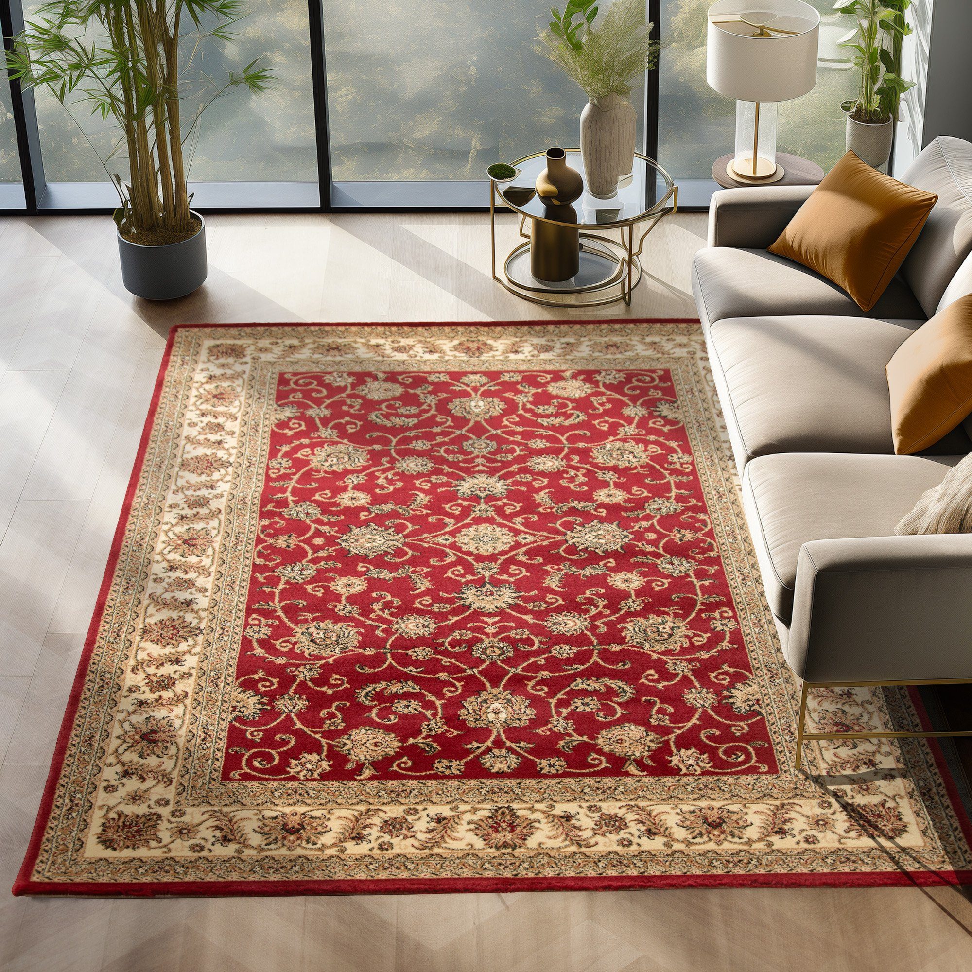 SIMPEX24 Orientteppich Orientalisch Design, Läufer, Höhe: 12 mm, Orinet Teppich Webteppich orientalischen Mustern Teppich Wohnzimmer