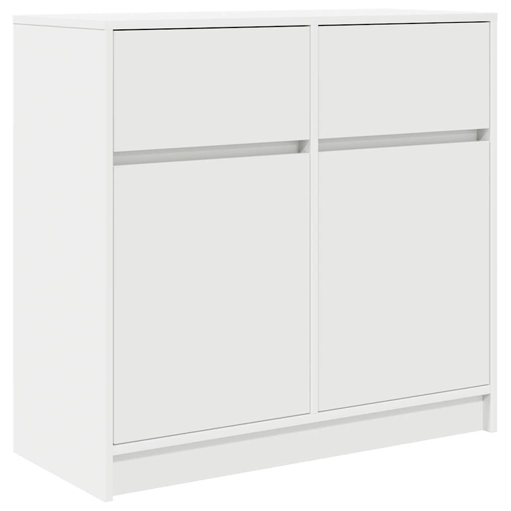 vidaXL Sideboard Sideboard mit Schublade Weiß günstig online kaufen