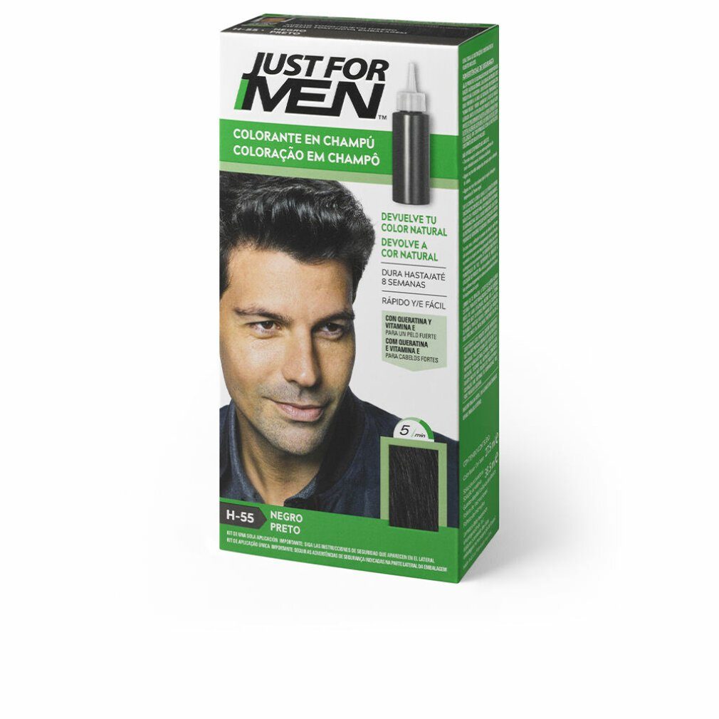 Just For Men Haarshampoo Natürliches Schwarzes Shampoo Färbeshampoo 30ml