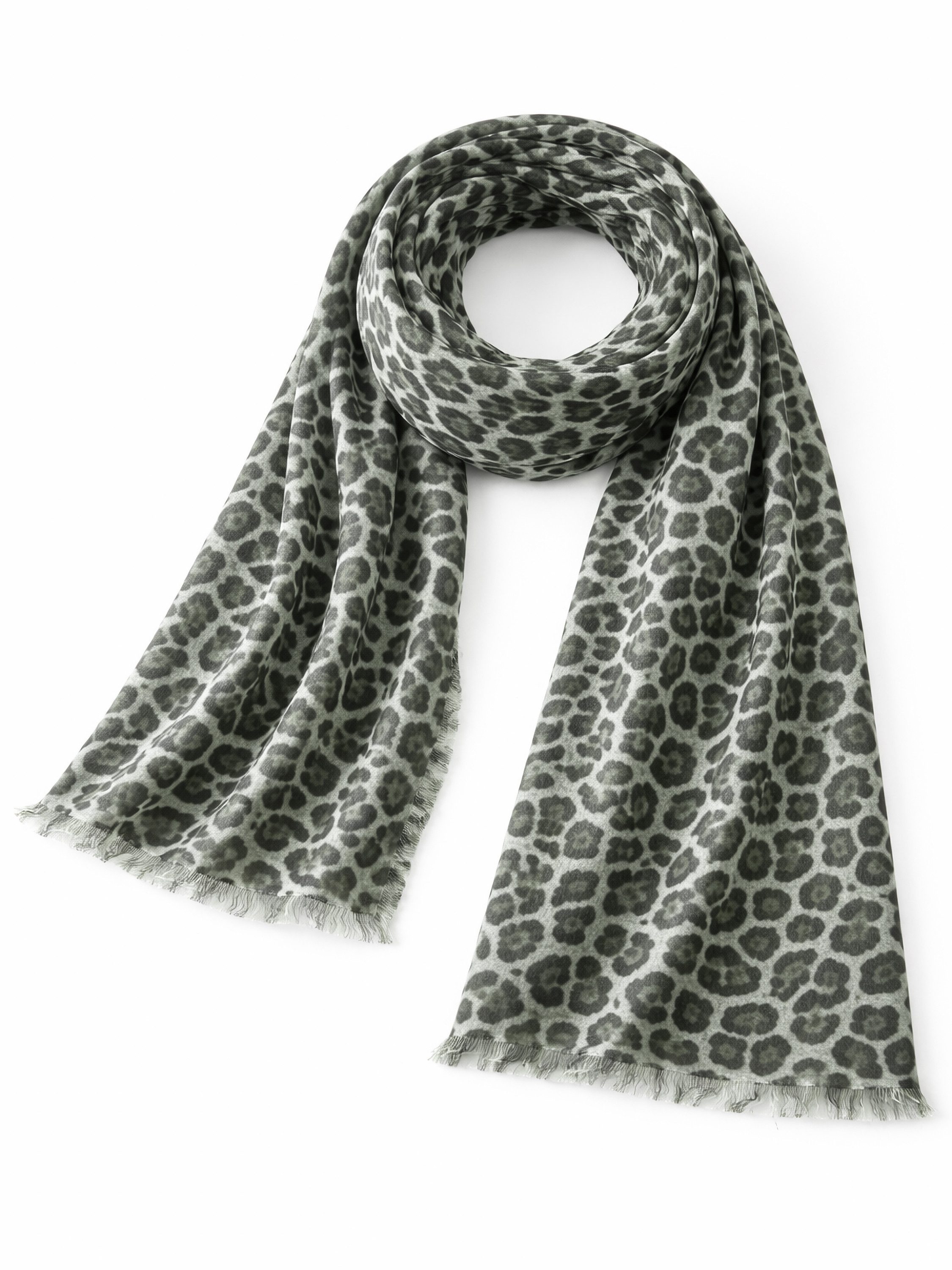 COLLEZIONE ALESSANDRO Modeschal Leo Print, (1-St), Made in Italy, super-weiches Viskose