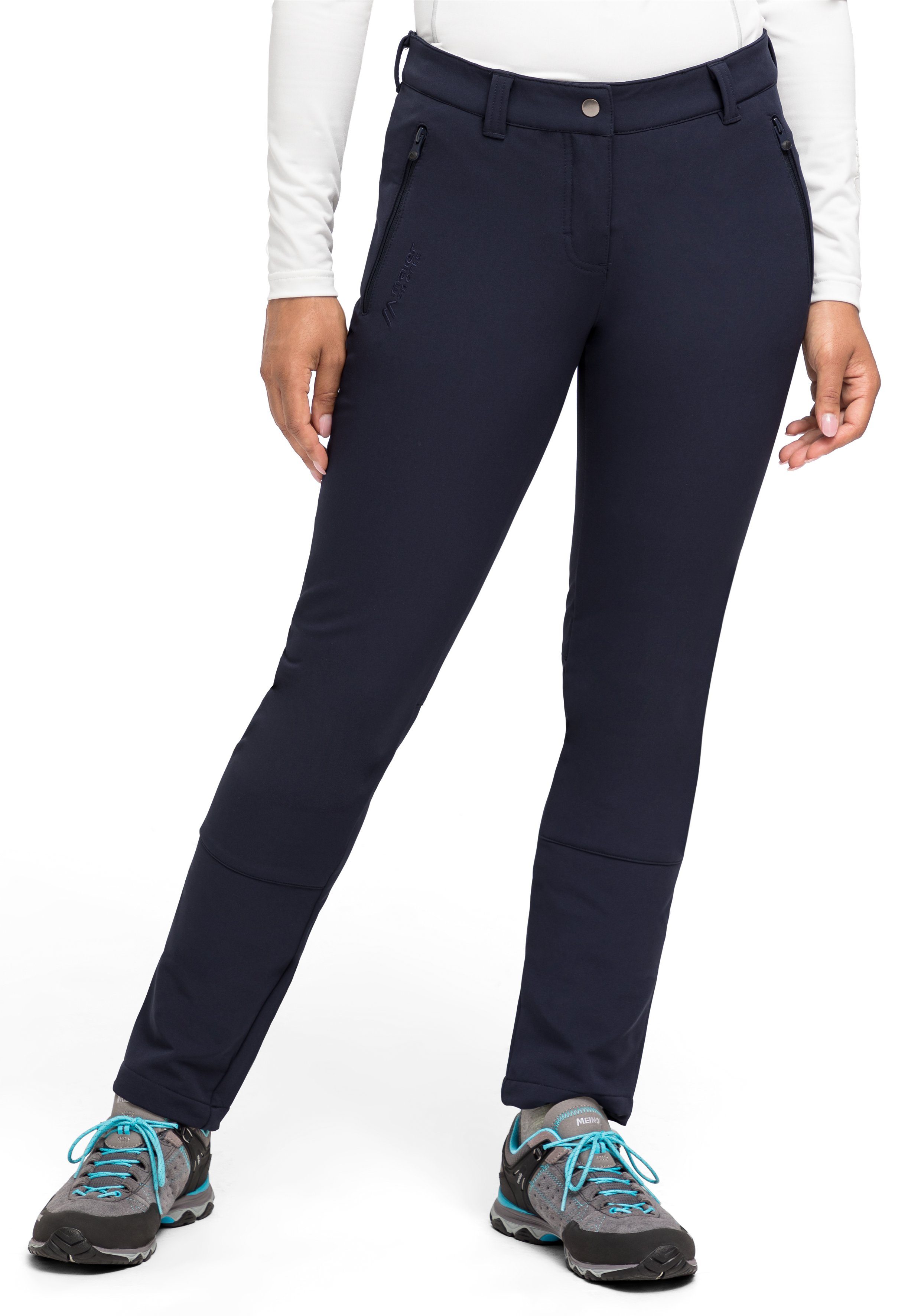 Maier Sports Outdoorhose DA-HOSE EL. HELGA SLIM mit elastischem mSTRETCH-pro-2-Doppelgewebe, bequeme Passform