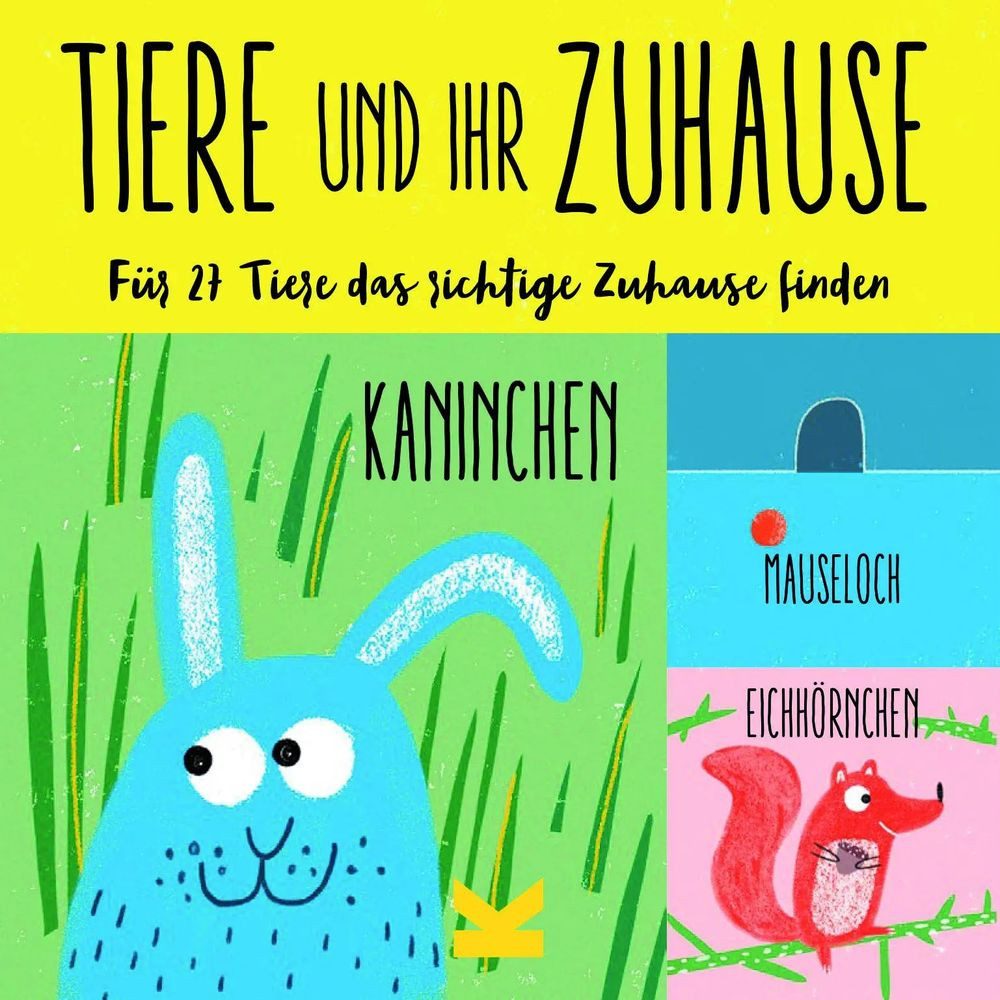 Laurence King Spiel Tiere und ihr Zuhause