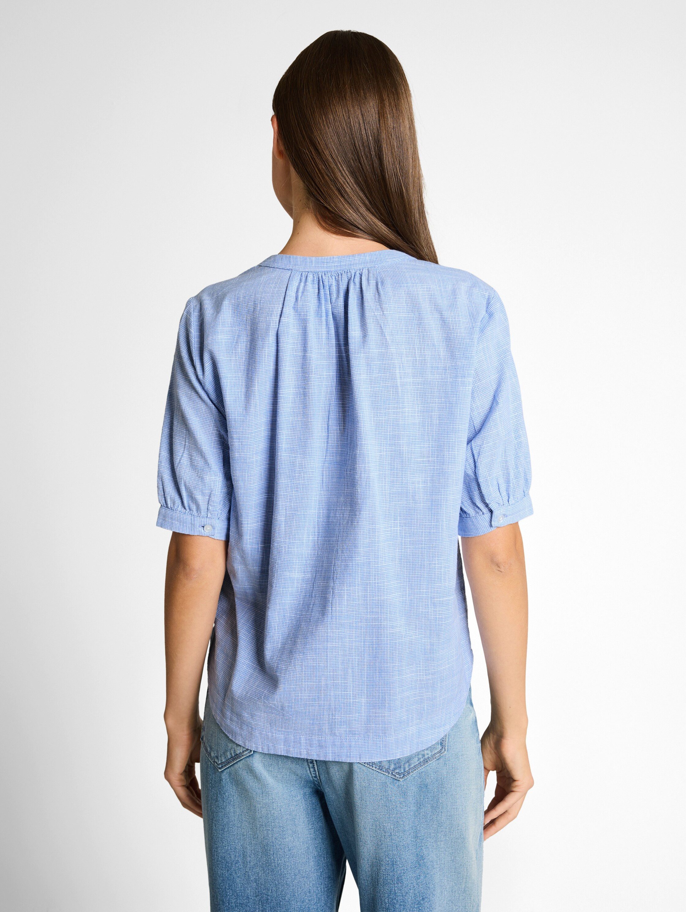 TOM TAILOR Klassische Bluse mit Muster günstig online kaufen