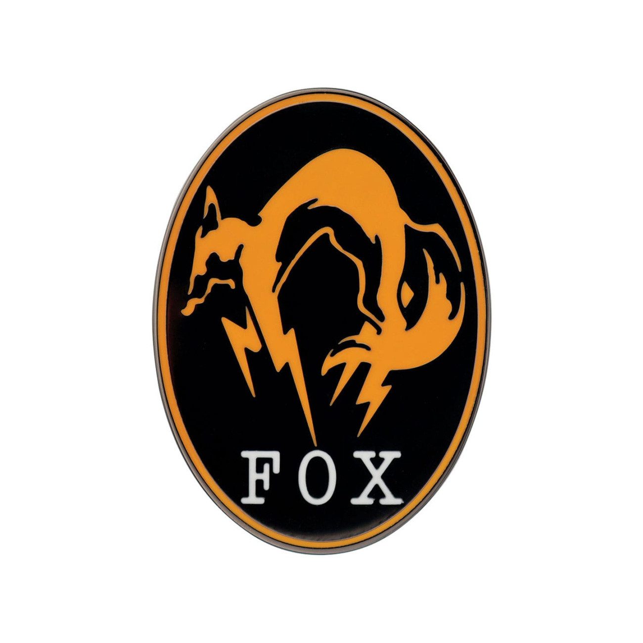Fanattik Anstecknadel Metal Gear Solid Delta Ansteck-Pin Fox Limited Edition