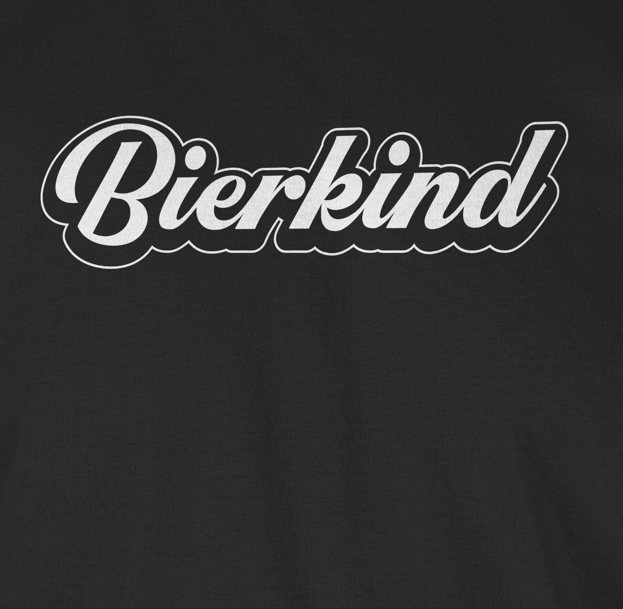 Shirtracer T-Shirt Bierkind Party & Herren 01 Alkohol Schwarz