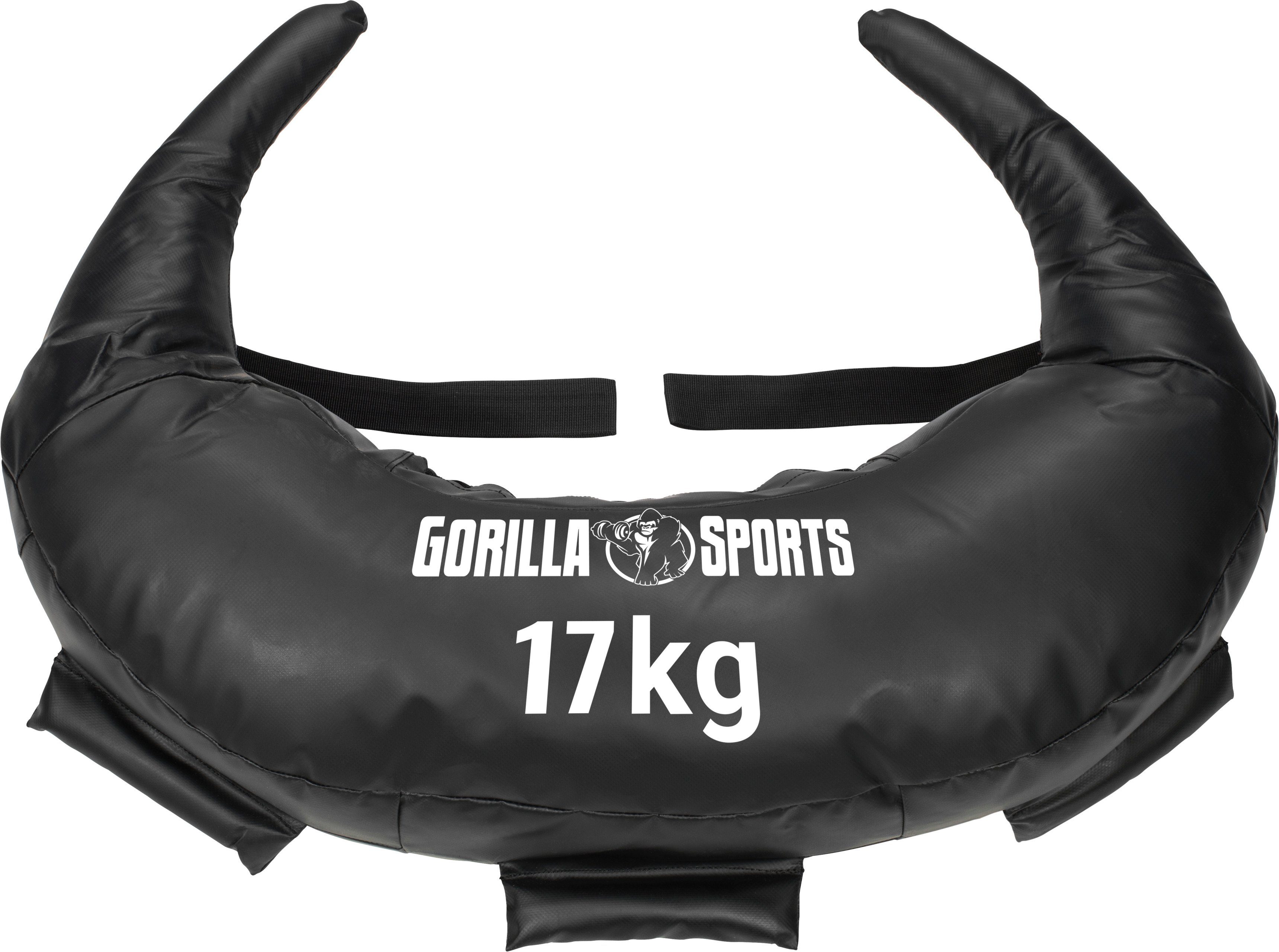GORILLA SPORTS Zusatzgewichte Fitness Power Bag schwarz 5-22,5 kg, 17 kg, (1-tlg)
