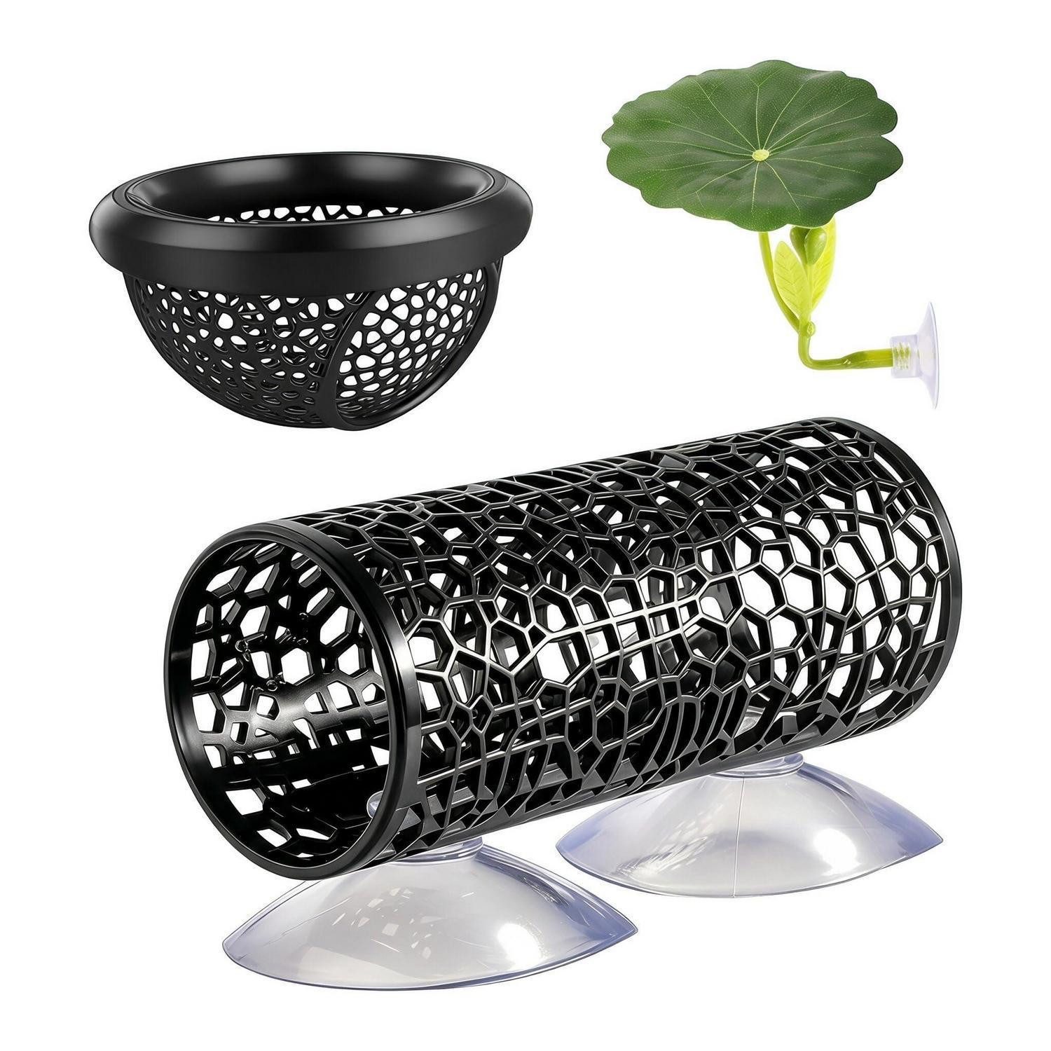 LuxusKollektion Aquariendeko Aquarium Deko Höhle 2er Set