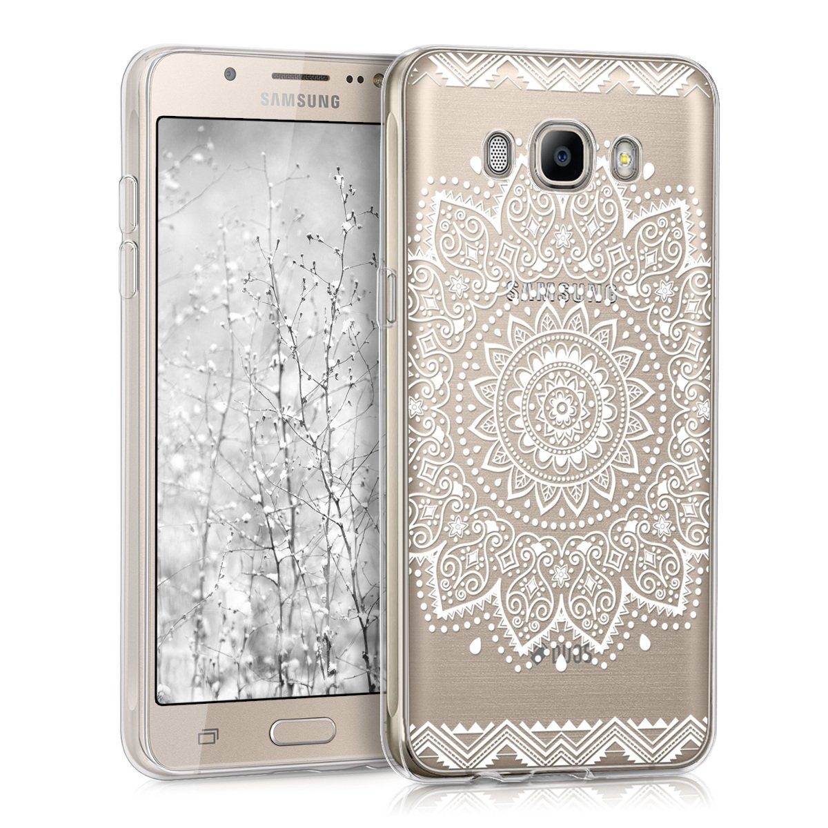 kwmobile Handyhülle Case für Samsung Galaxy J5 (2016) DUOS, Hülle Silikon  transparent - Silikonhülle